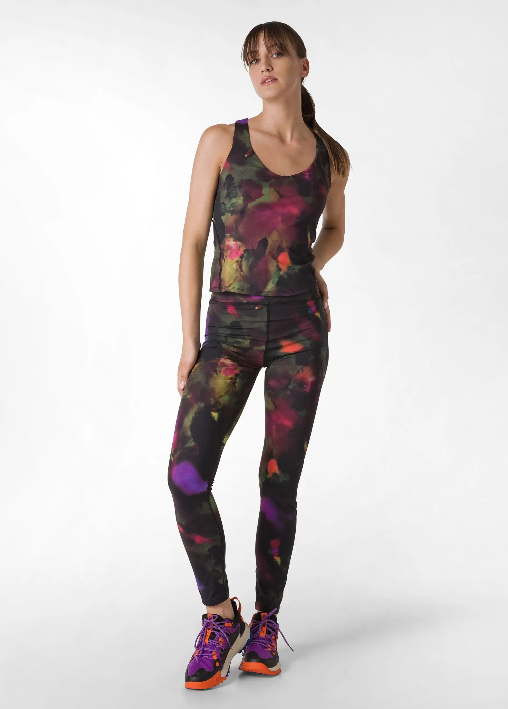 New DEHA Allover Leggings Multicolor Camuflower
