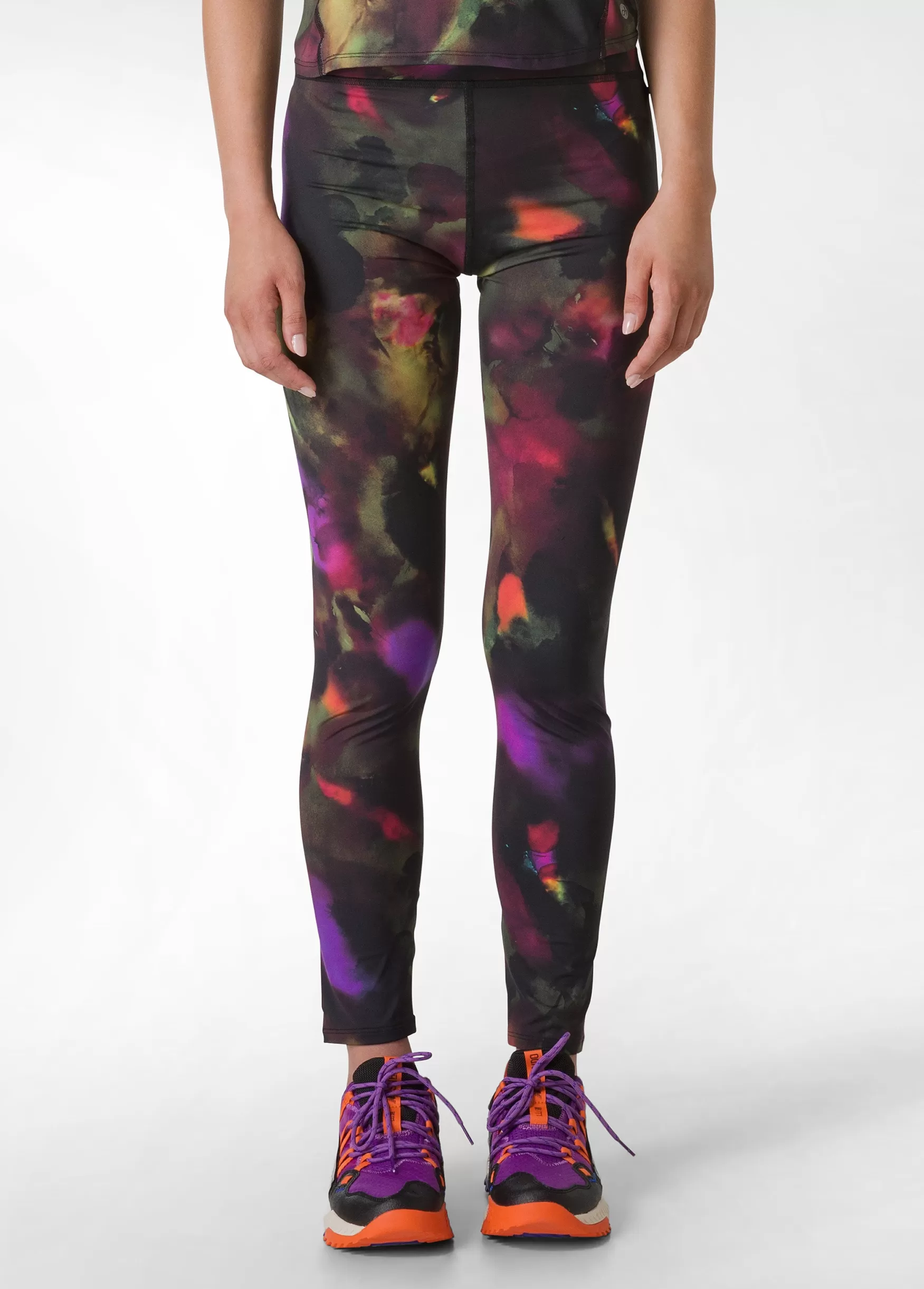 New DEHA Allover Leggings Multicolor Camuflower