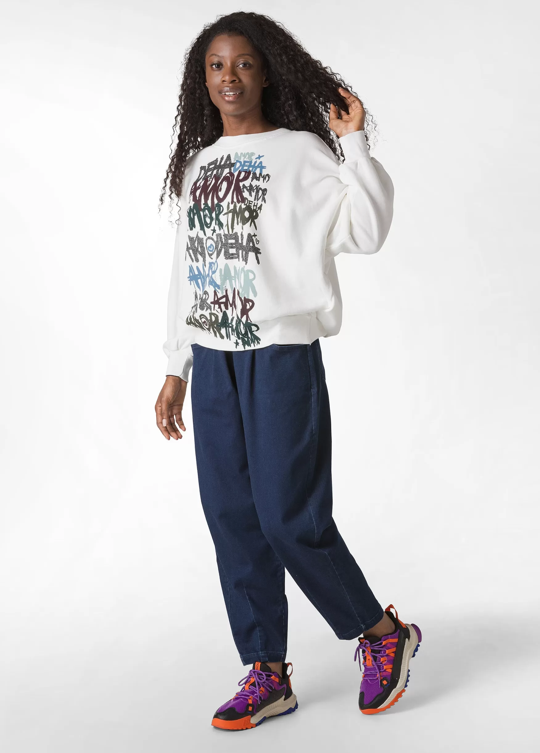 Flash Sale DEHA Balloon Fit Denim Pants Blue Dark Blue Denim