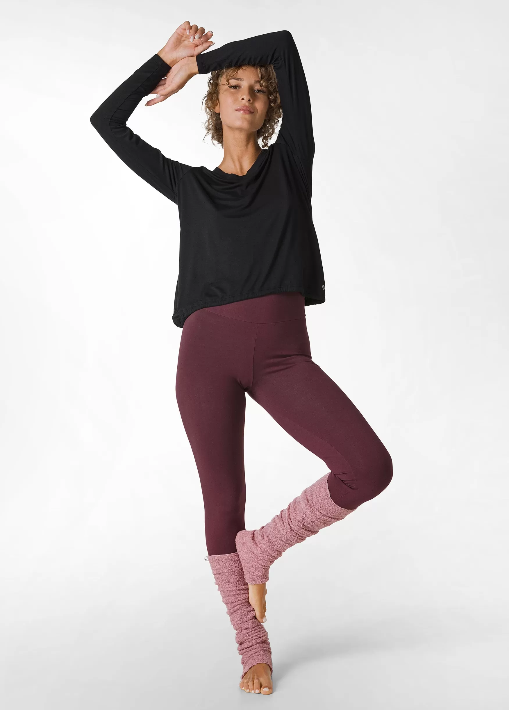 Fashion DEHA Boulcle Leg Warmers Pink Deco' Rose