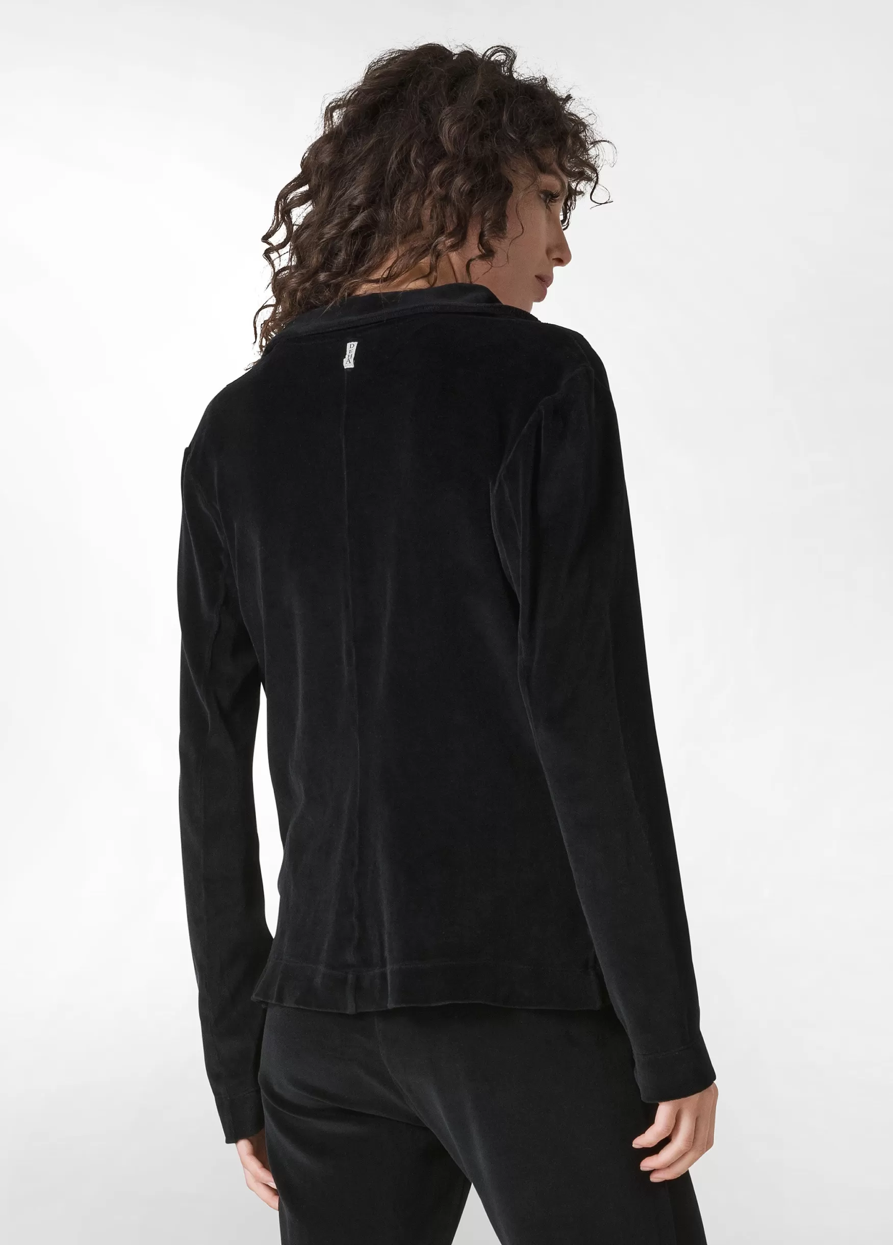 Online DEHA Chenille Blazer Black
