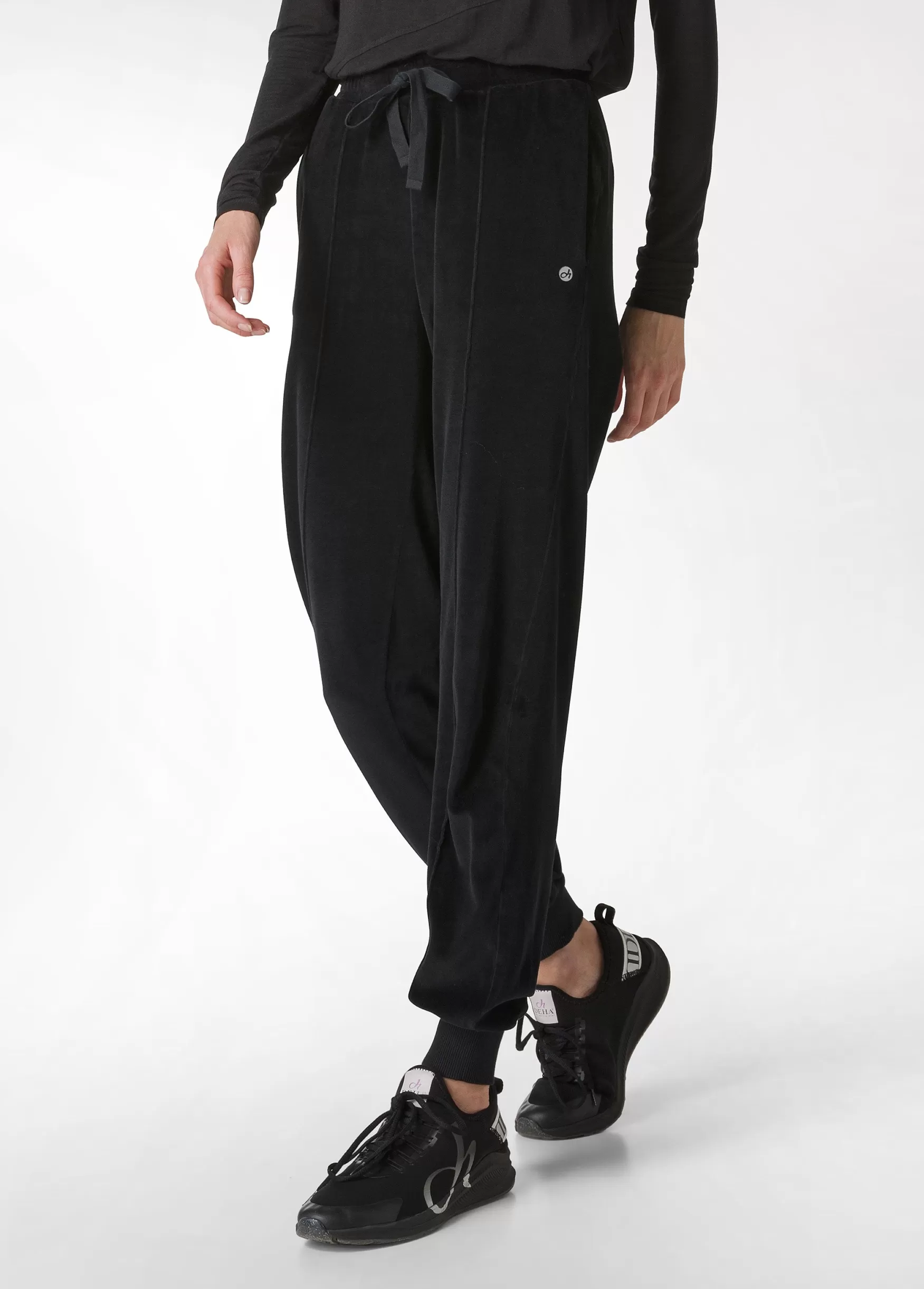 Hot DEHA Chenille Lounge Jogger Black