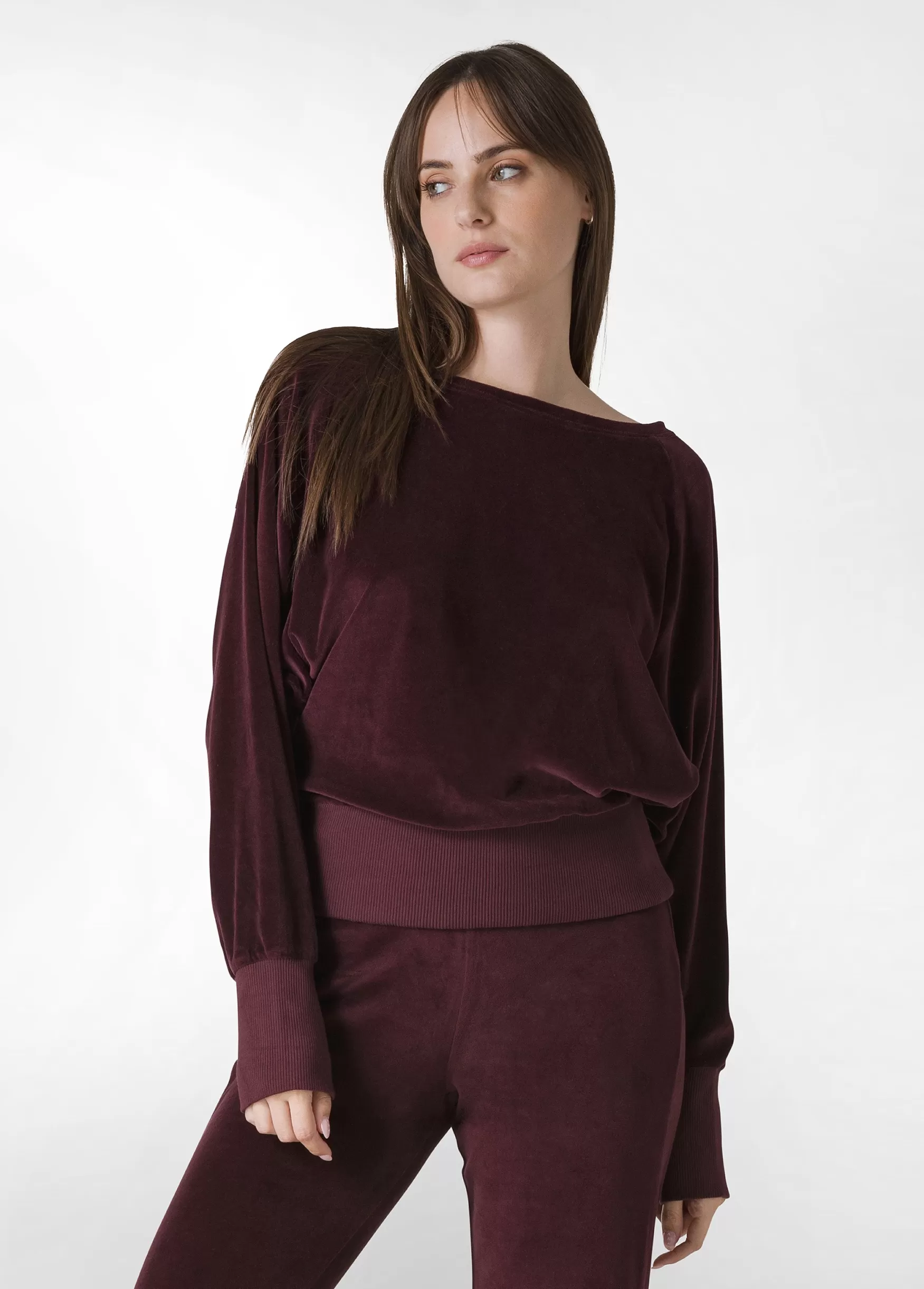 Flash Sale DEHA Chenille Lounge Sweatshirt Red Tibetan Red
