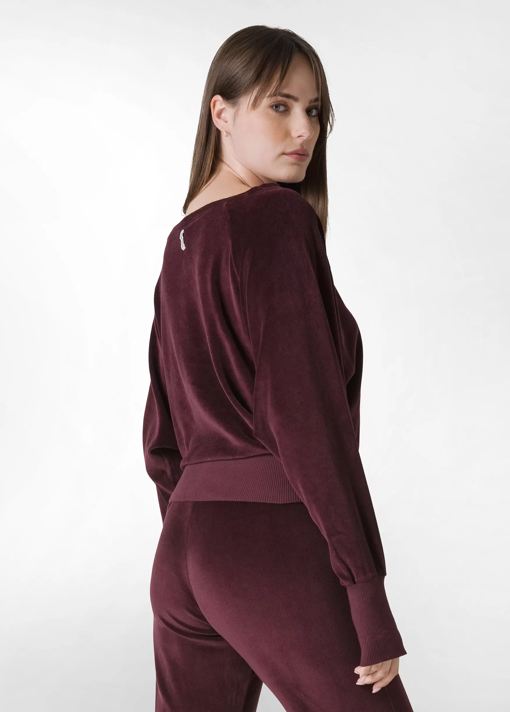 Flash Sale DEHA Chenille Lounge Sweatshirt Red Tibetan Red
