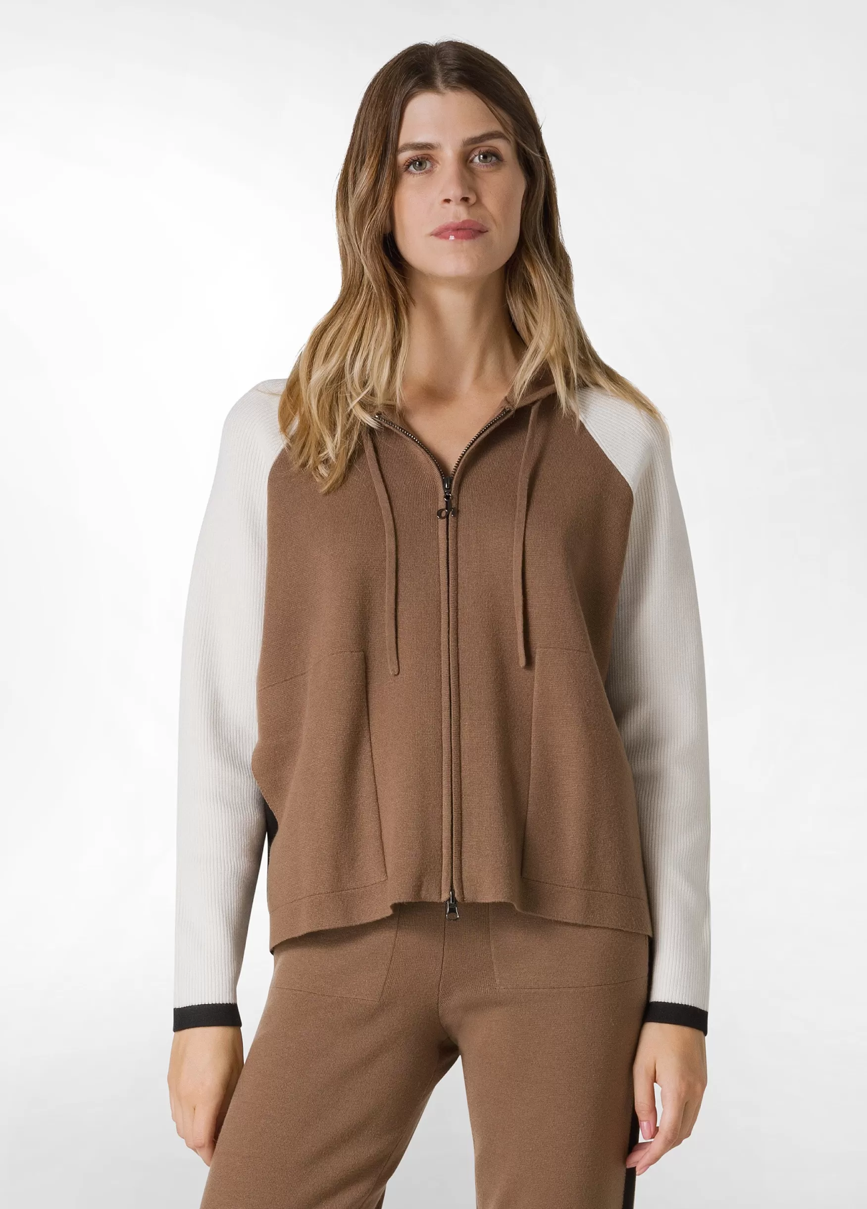 Flash Sale DEHA Color Block Cardigan Brown Biscuit Brown