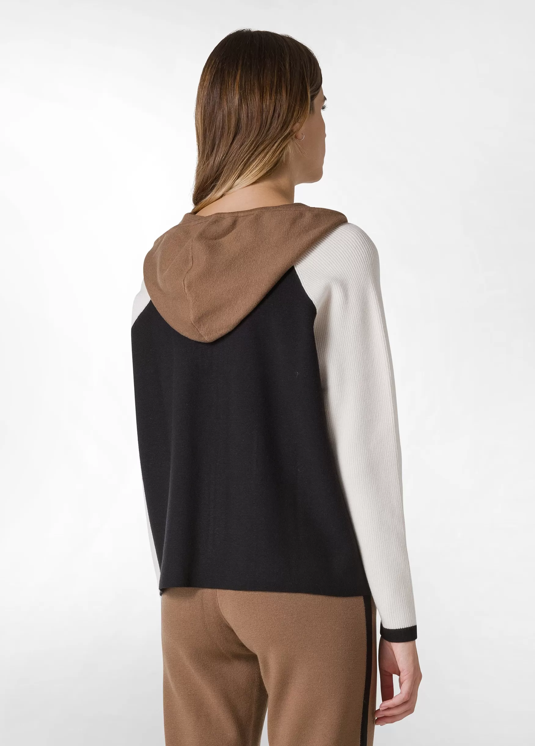 Flash Sale DEHA Color Block Cardigan Brown Biscuit Brown