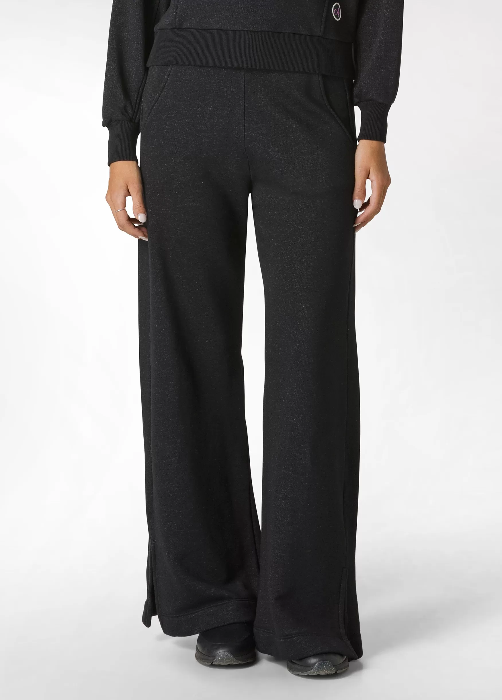 Shop DEHA Comfort Slit Sweatpants Black