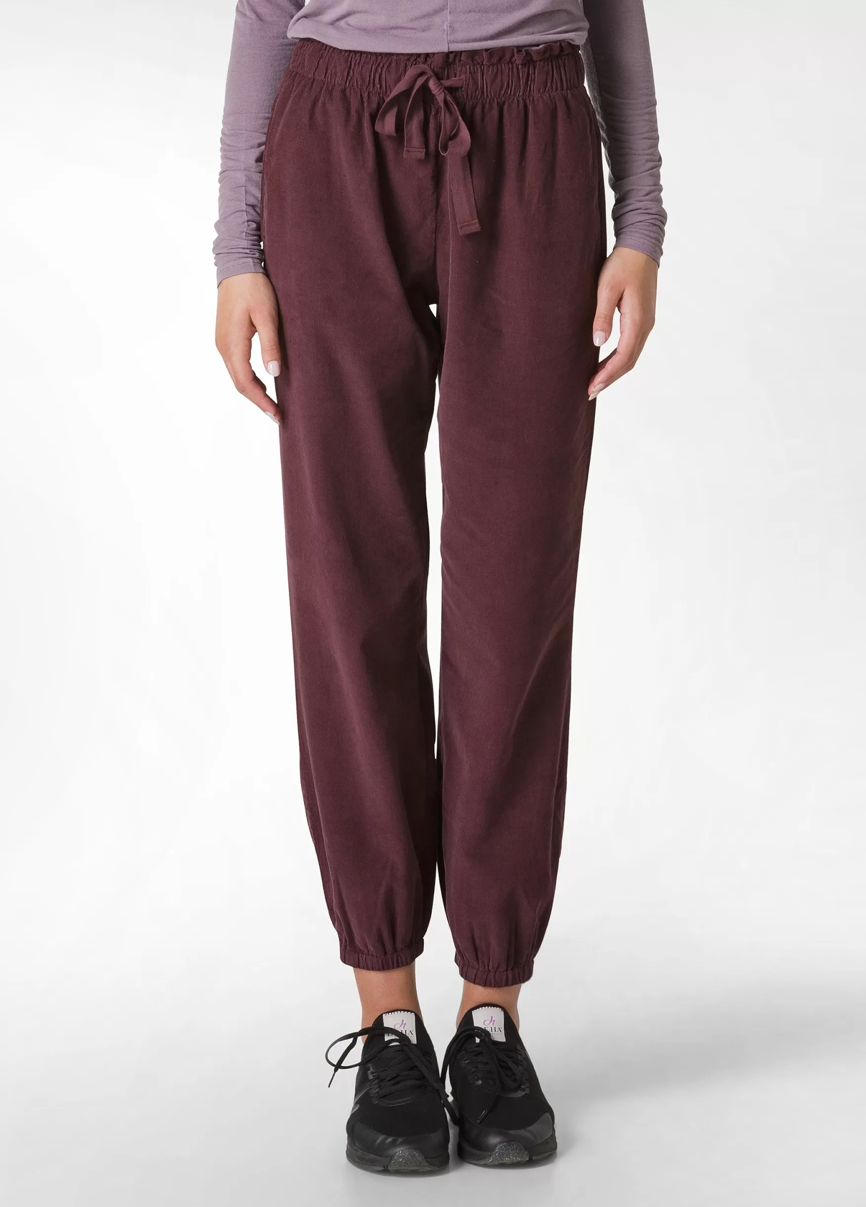 Flash Sale DEHA Corduroy Jogger Pants Red Tibetan Red