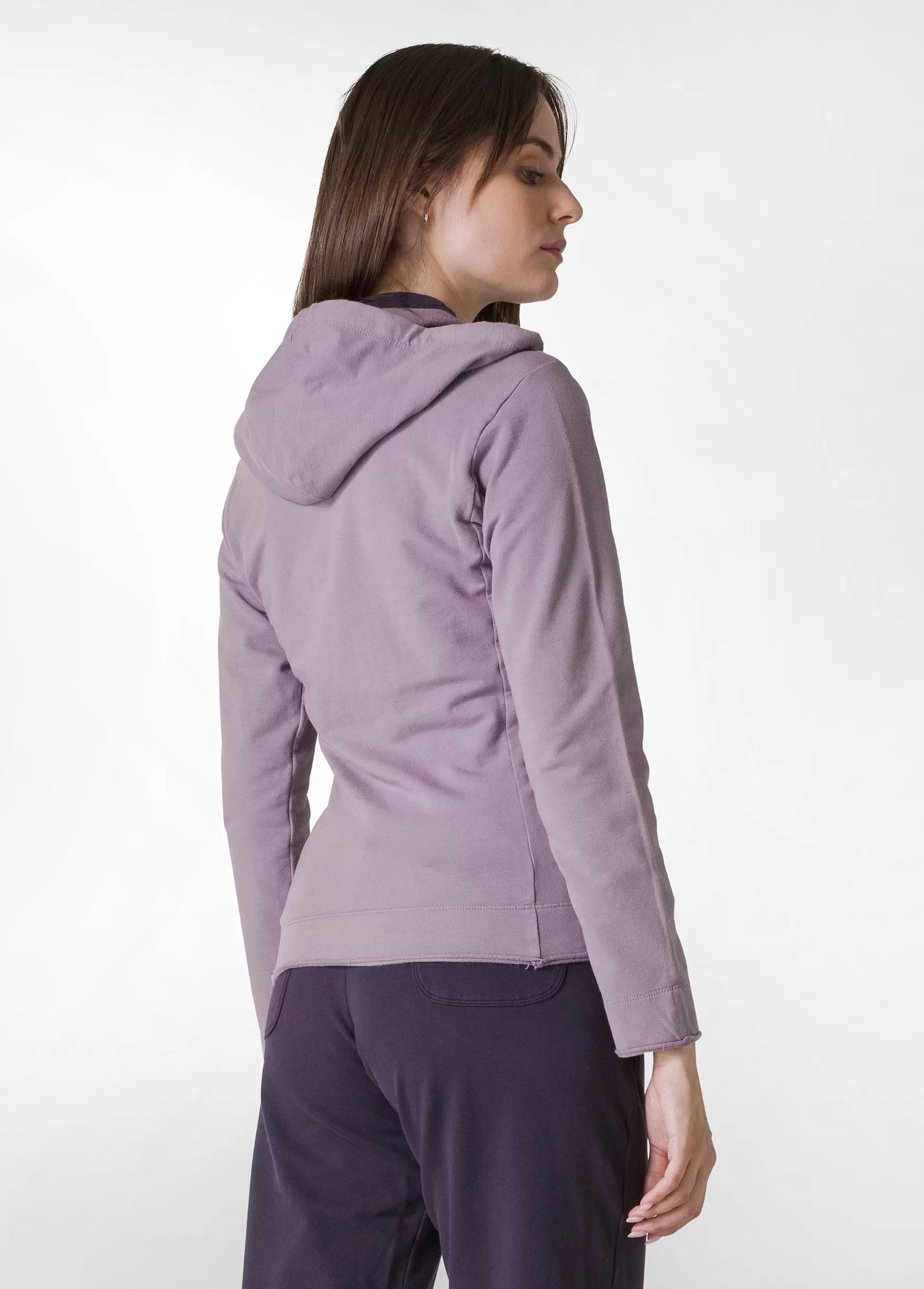 Fashion DEHA Core Full Zip Hoodie Purple Mauve Violet