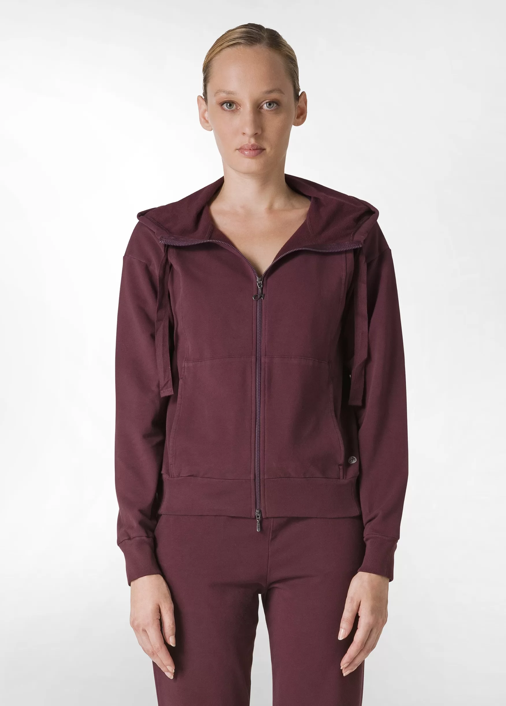 Cheap DEHA Core Full Zip Hoodie Red Tibetan Red