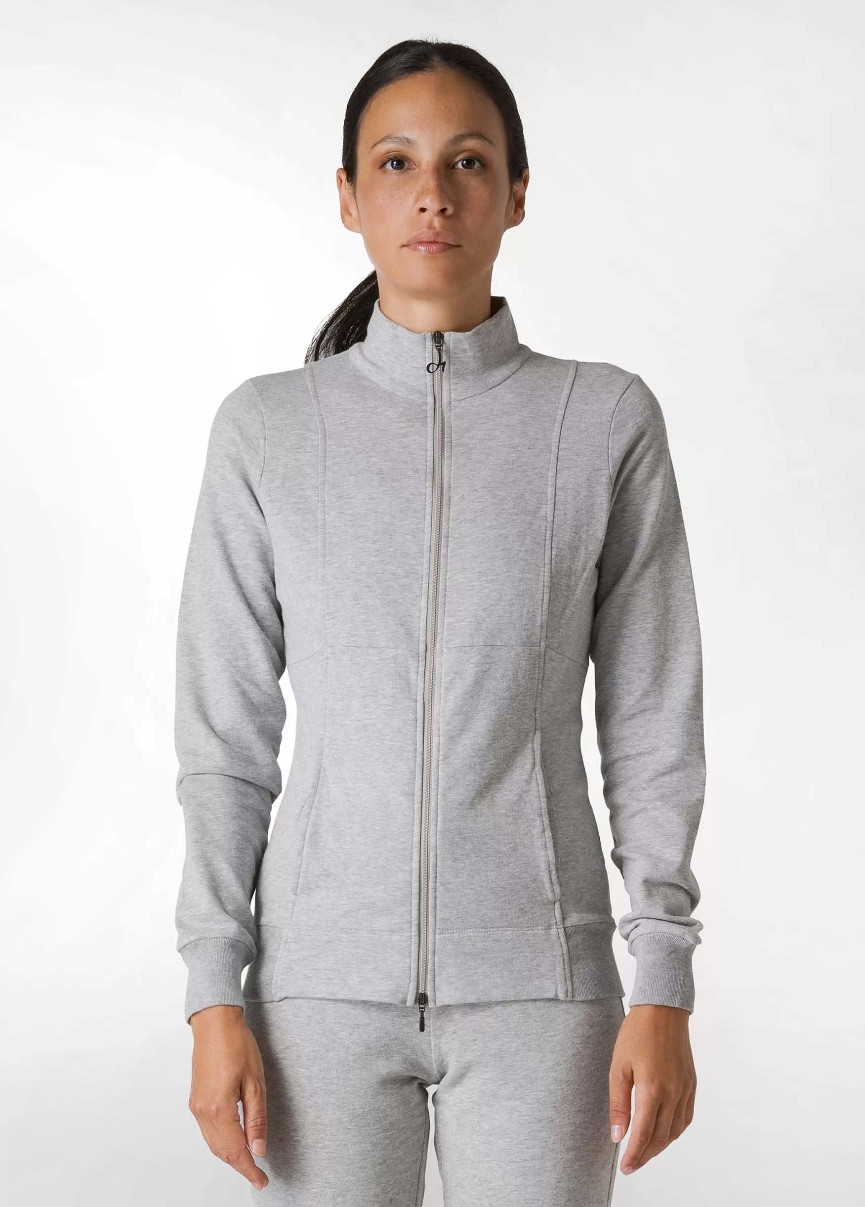 Online DEHA Core Full Zip Sweatshirt Grey Grey Melange