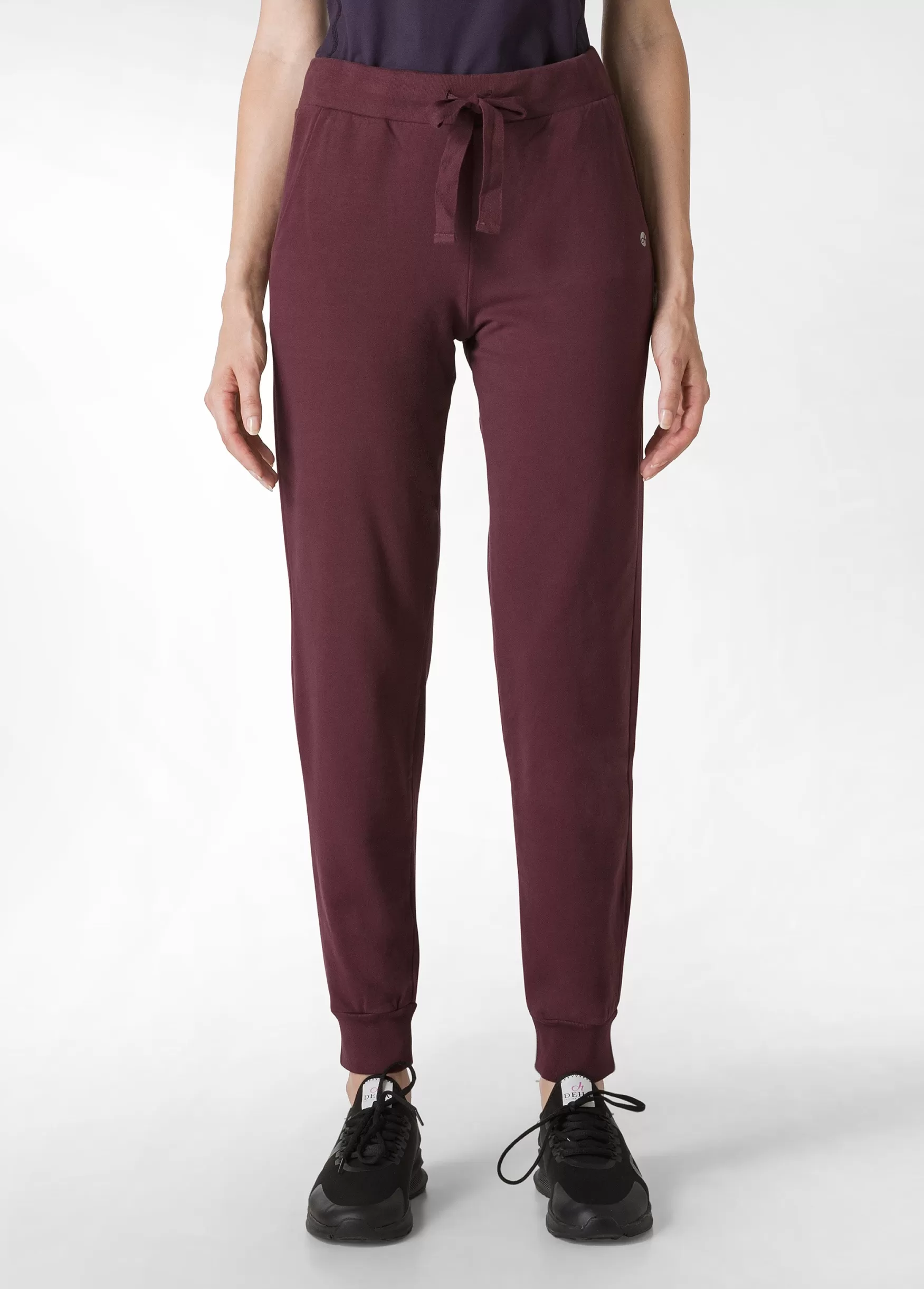 Outlet DEHA Core Jogger Cuffed Sweatpants Red Tibetan Red