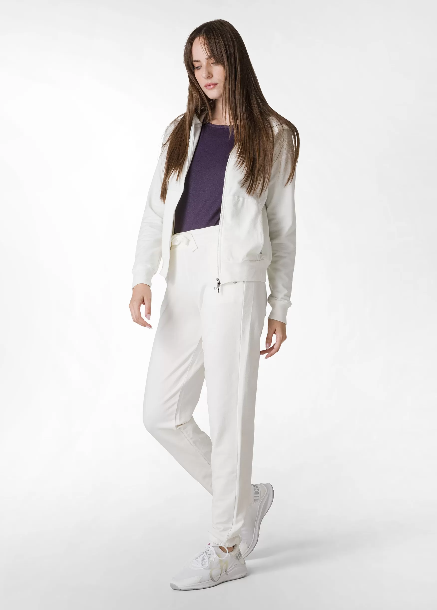 Clearance DEHA Core Jogger Sweatpants White Milk White