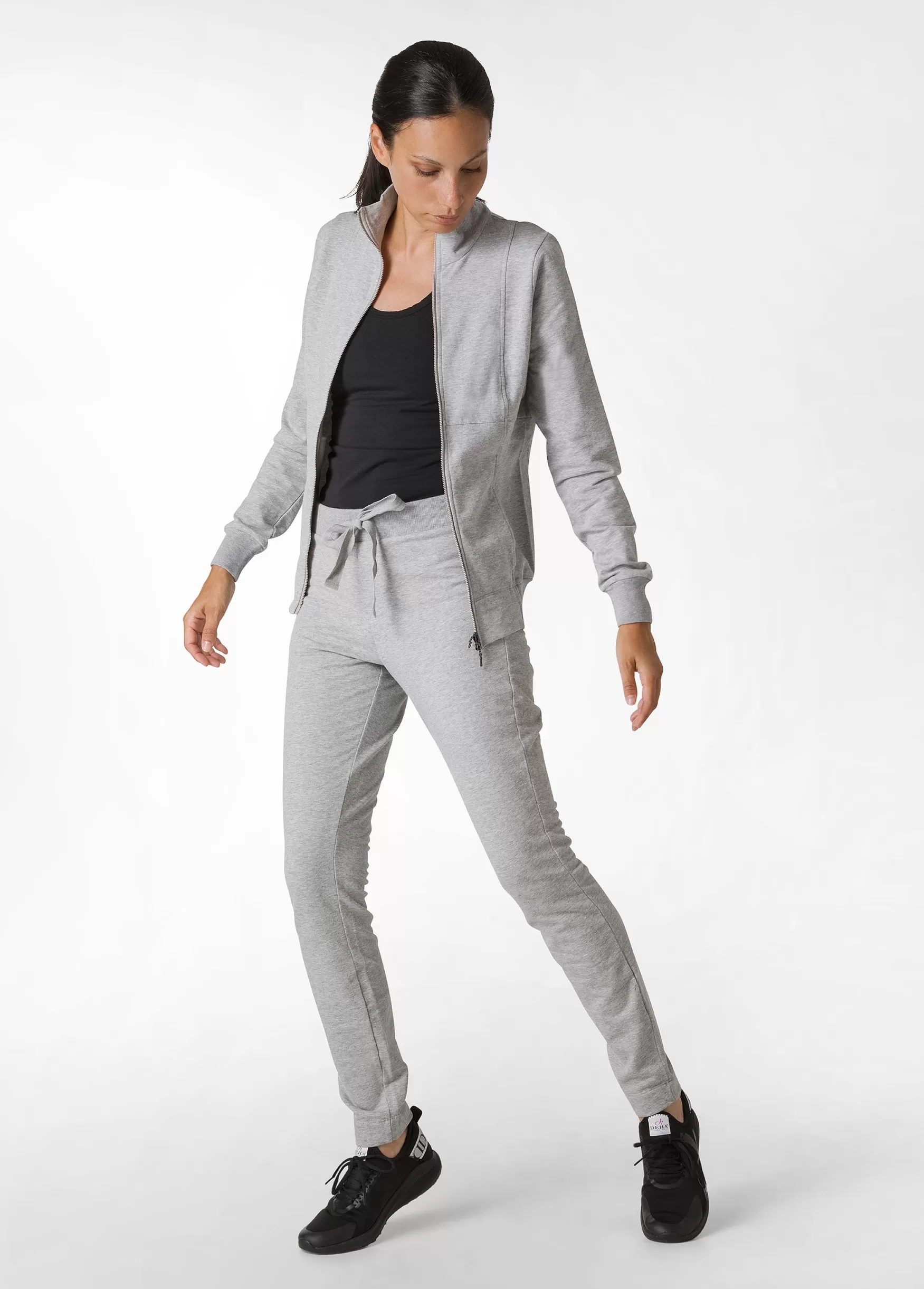 Best DEHA Core Straight Sweatpants Grey Grey Melange