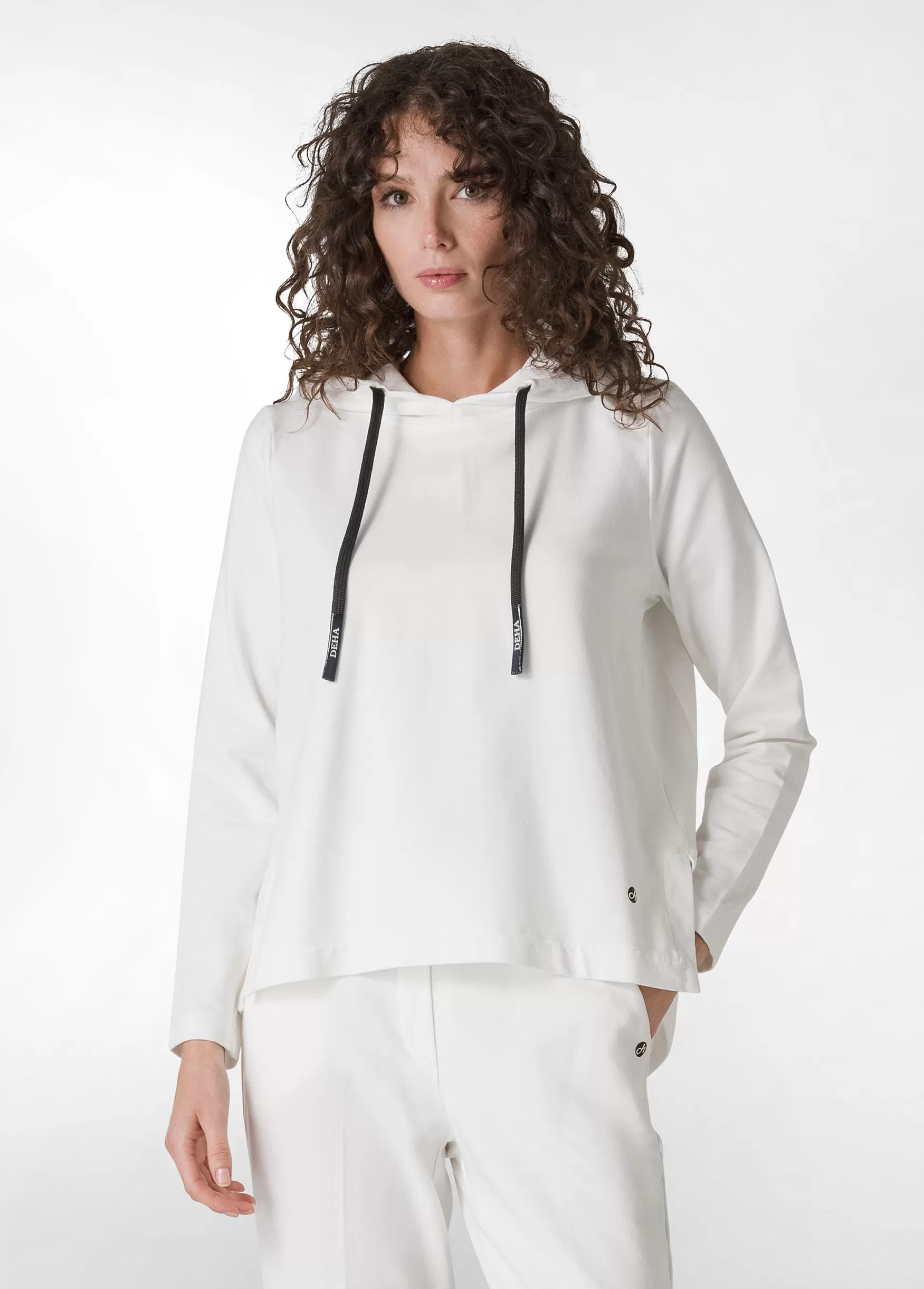 Cheap DEHA Cosy Hoodie White Milk White