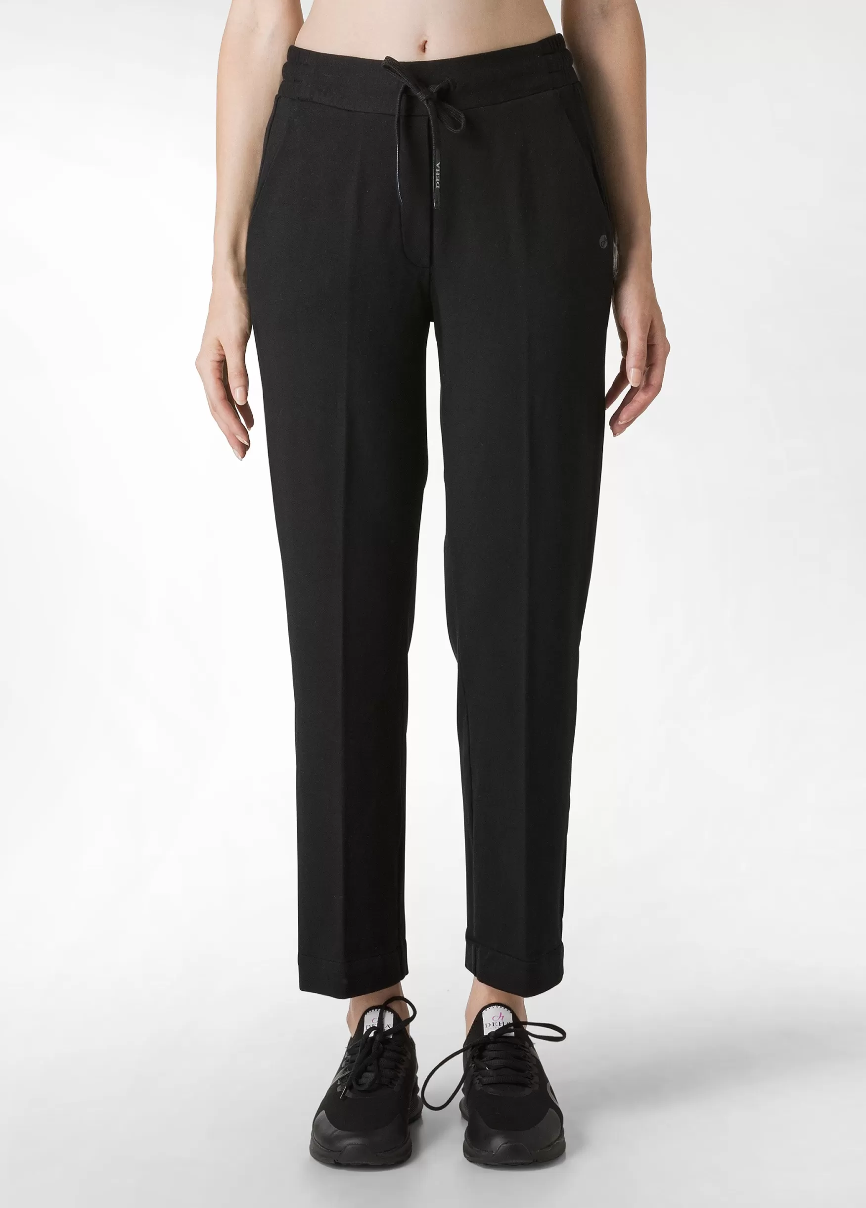 Hot DEHA Cosy Straigh Pants Black