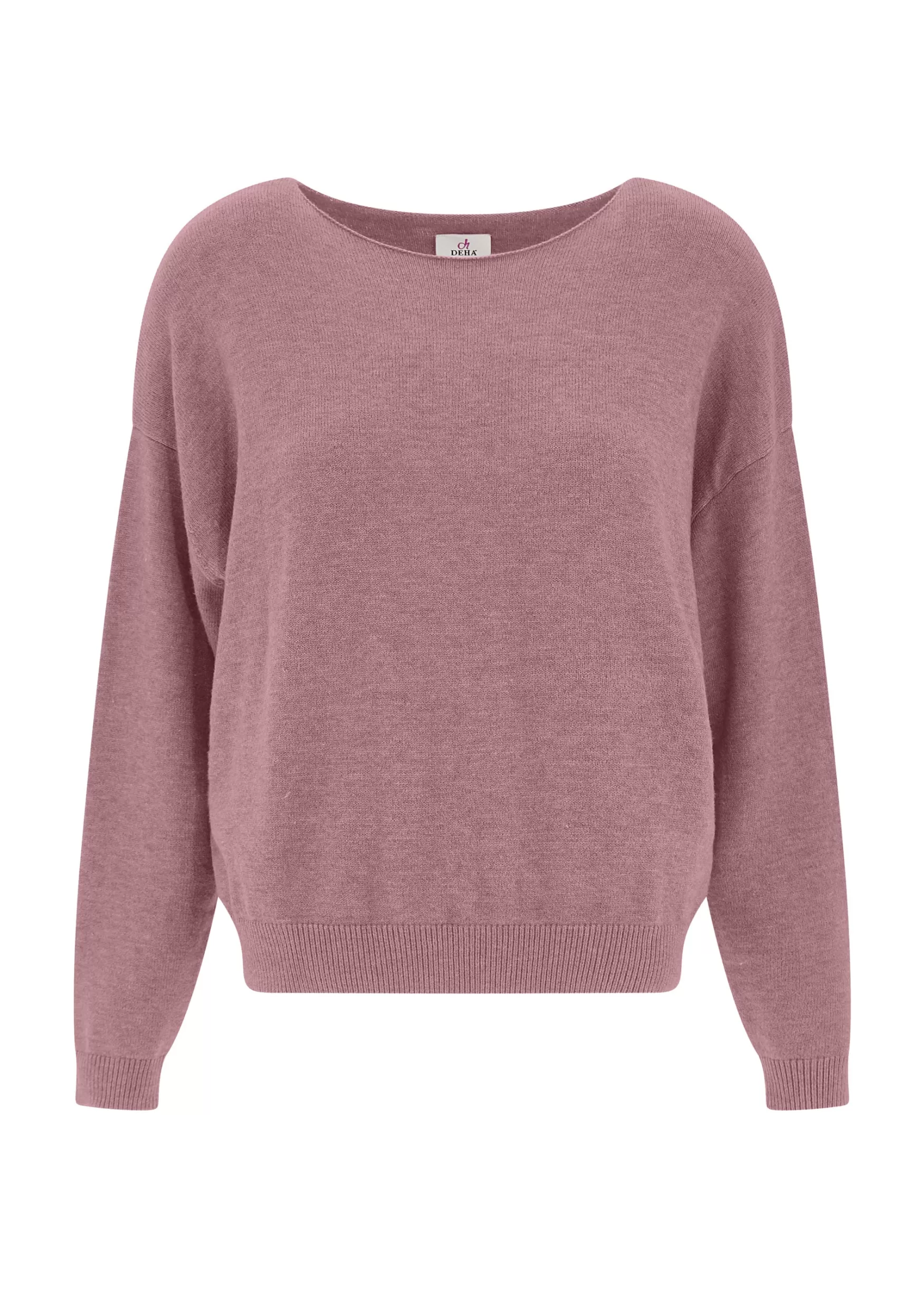 Discount DEHA Crewneck Sweater Pink Deco' Rose