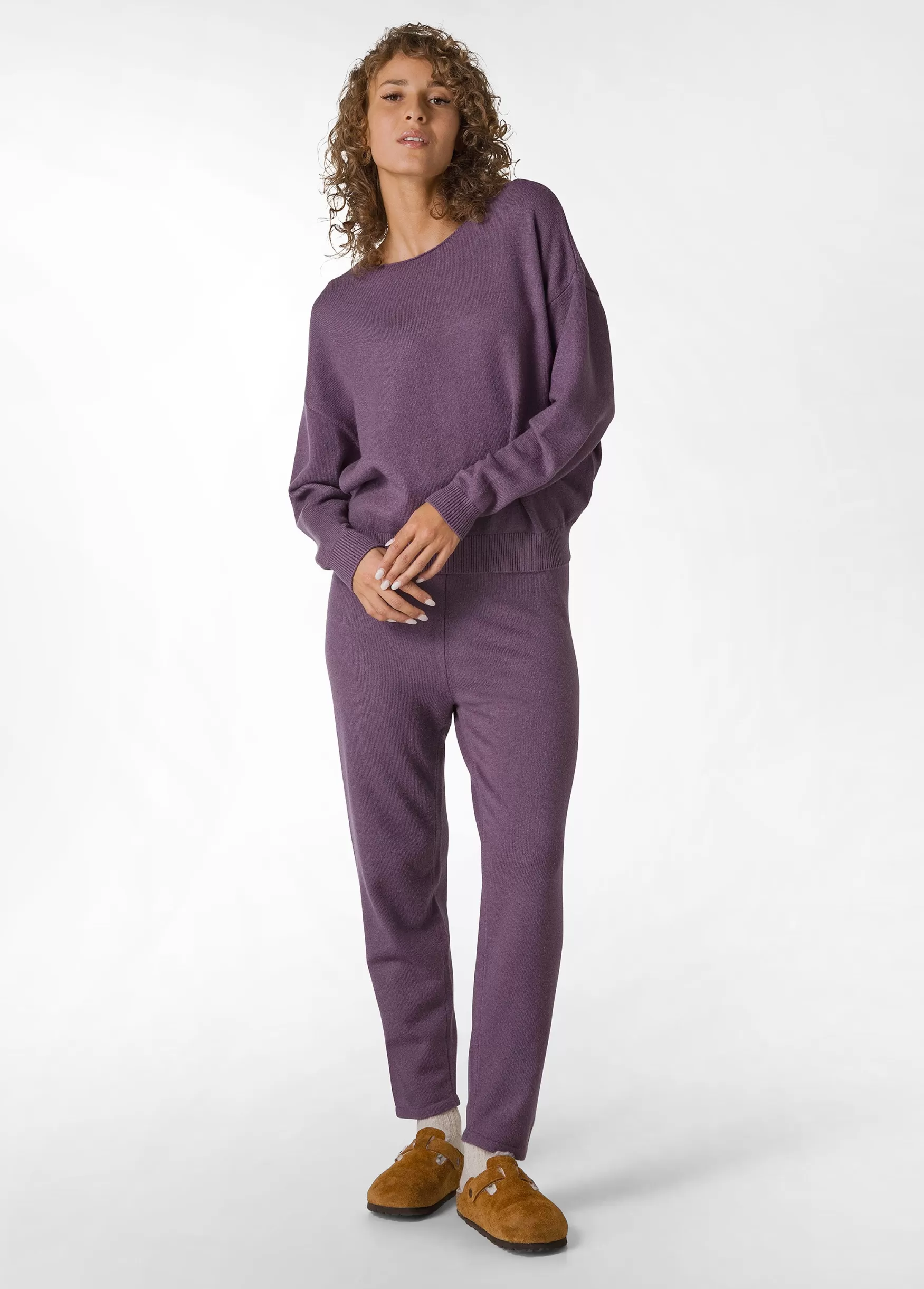 Discount DEHA Crewneck Sweater Pink Deco' Rose