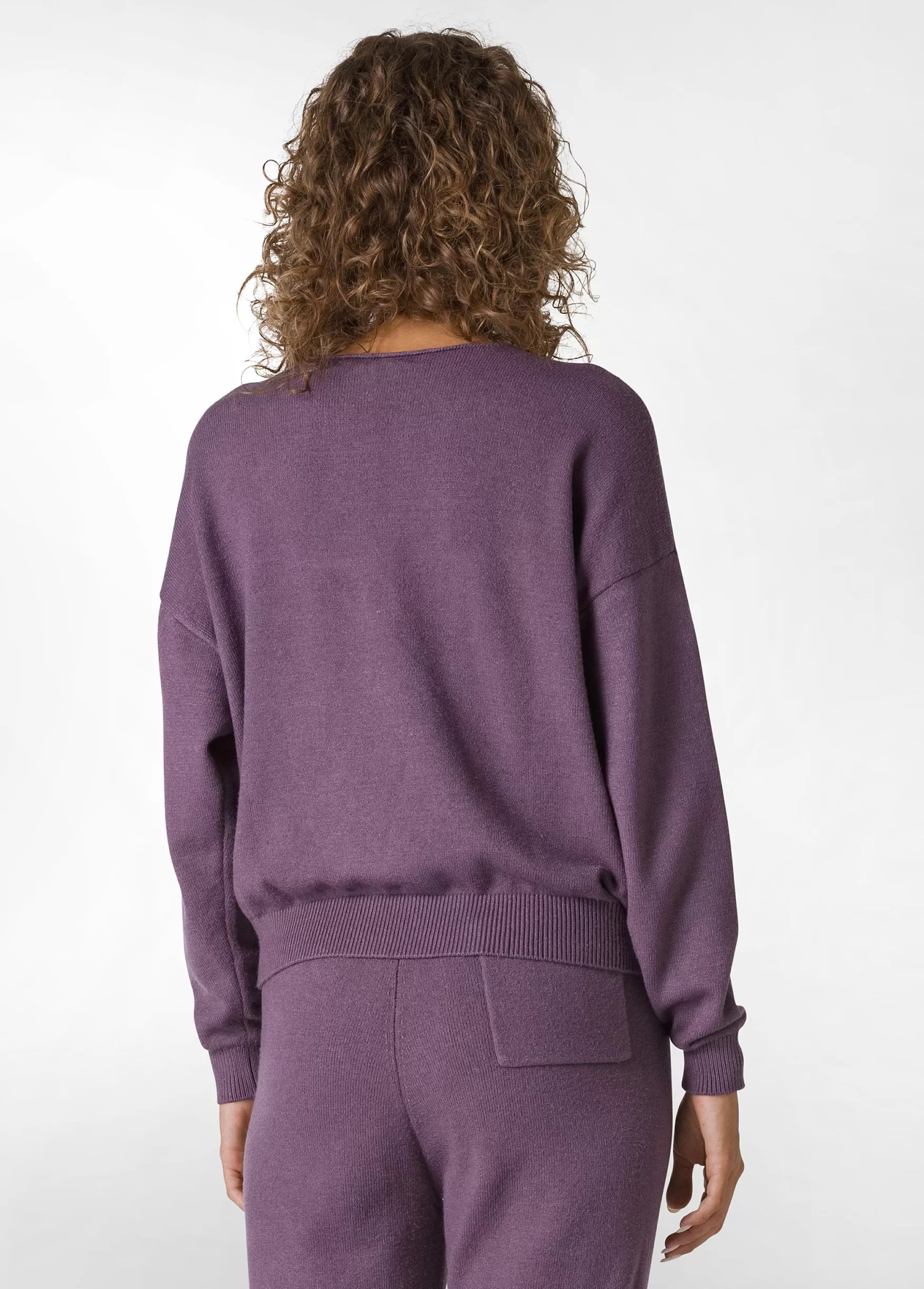 Flash Sale DEHA Crewneck Sweater Purple Purple Violet