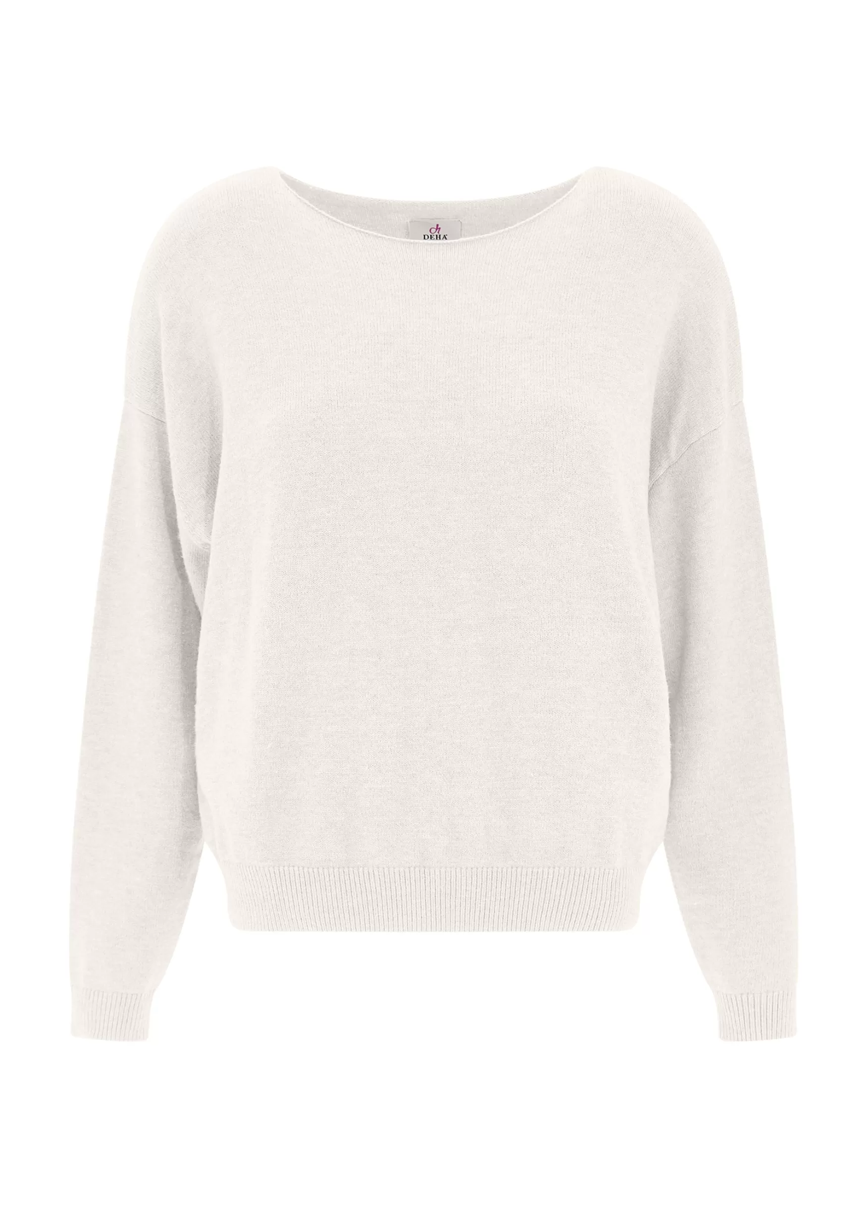 Clearance DEHA Crewneck Sweater White Milk White