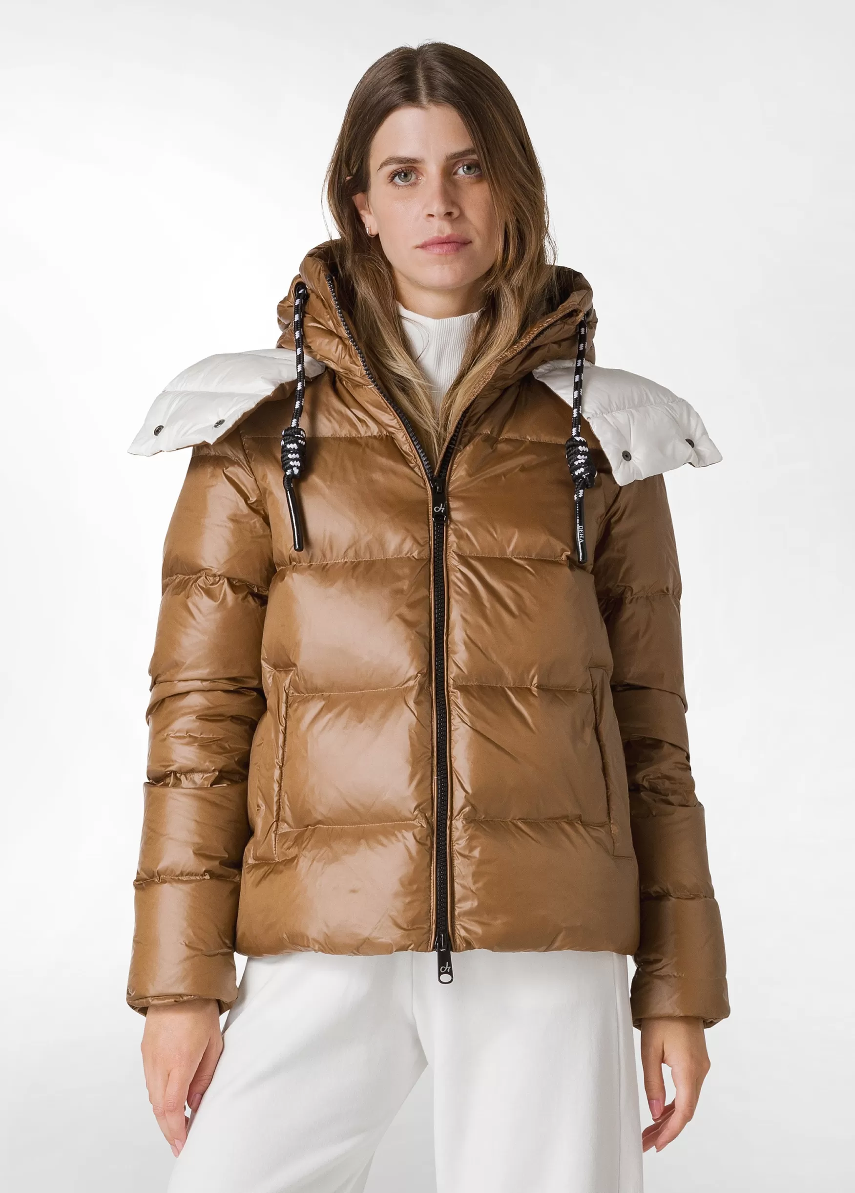 Discount DEHA Down Jacket Brown Biscuit Brown