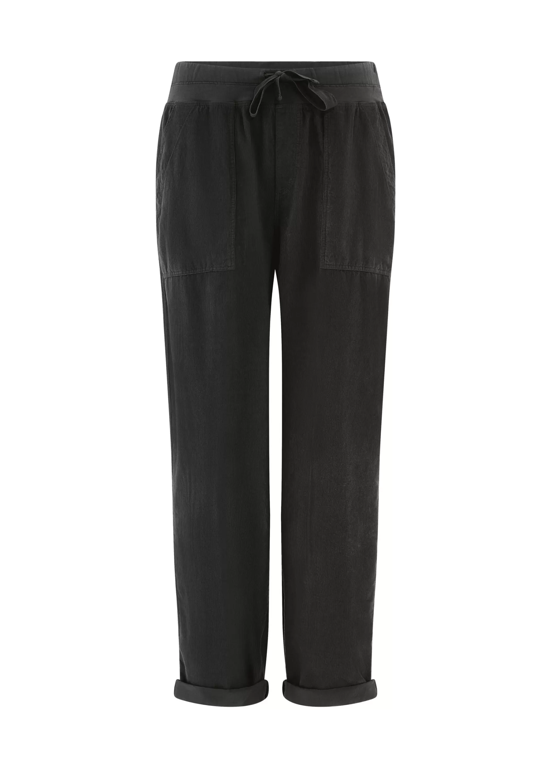 Store DEHA Drawstring Corduroy Pants Black