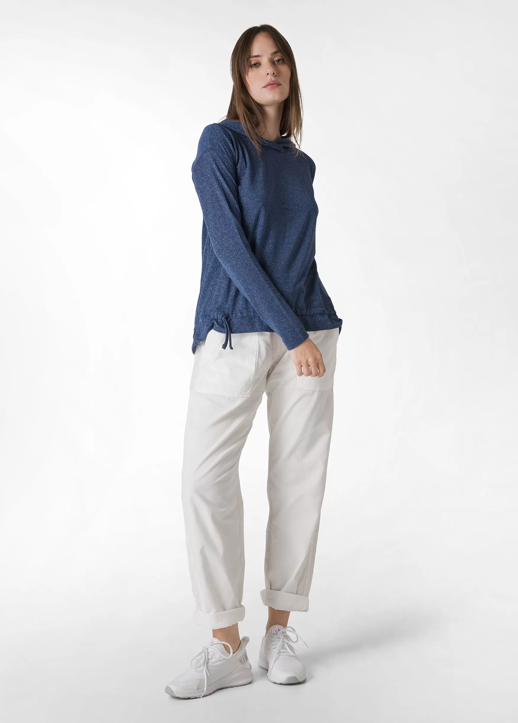 Sale DEHA Drawstring Corduroy Pants Blue Midblue