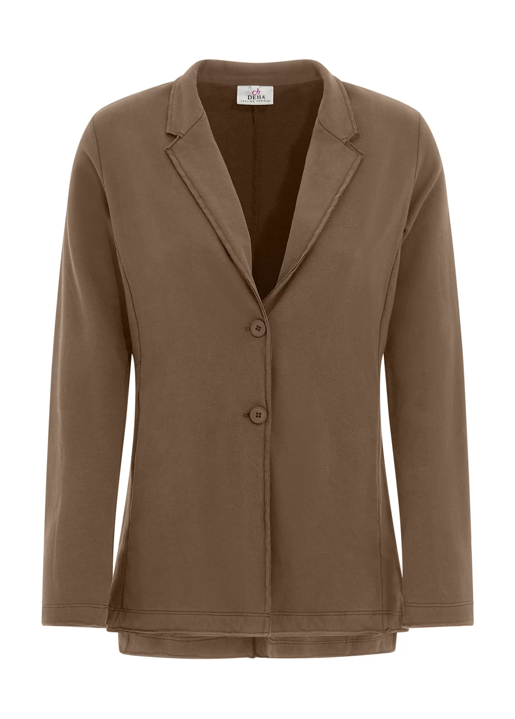 Online DEHA Fleece Blazer Brown Biscuit Brown
