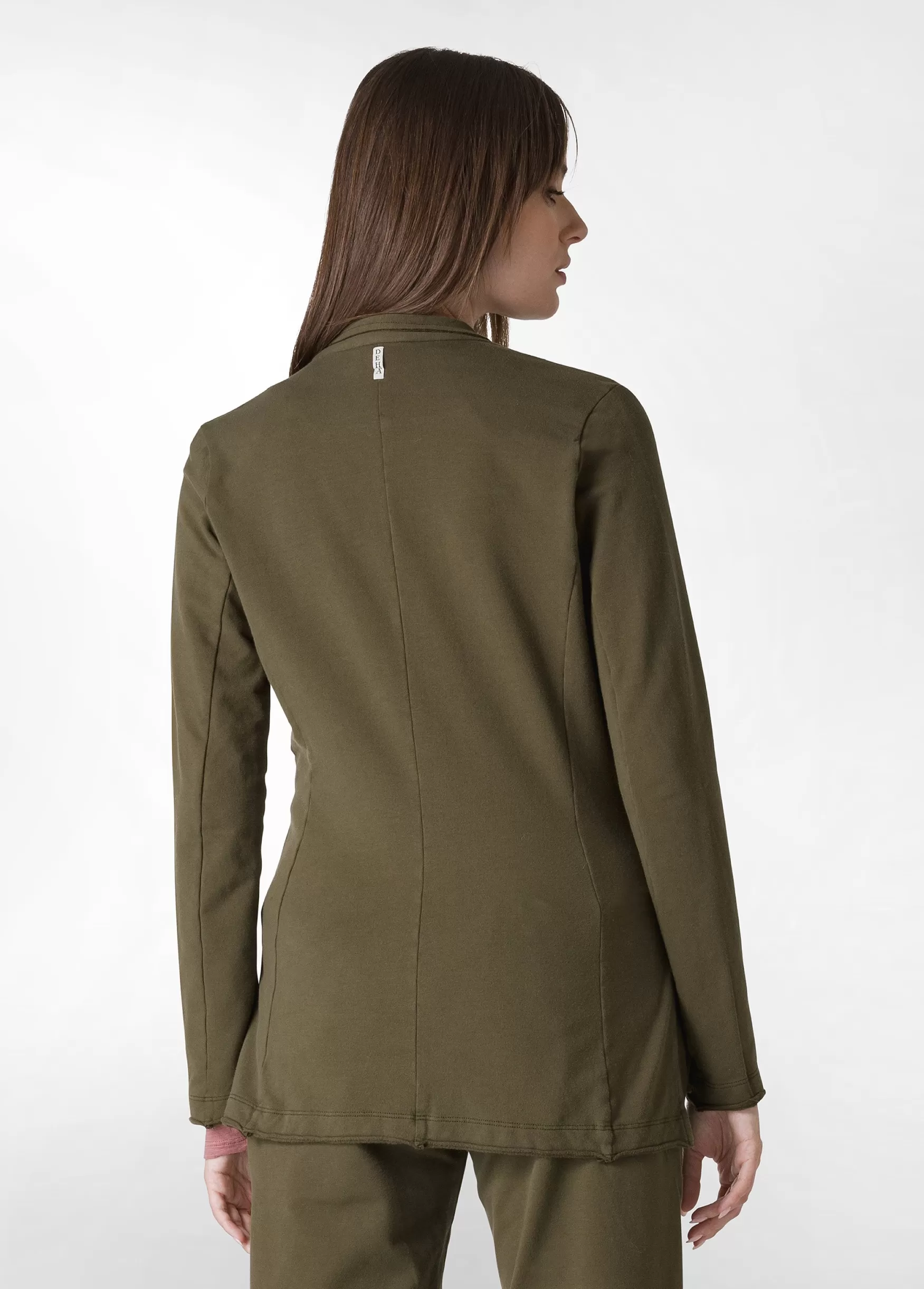 Best DEHA Fleece Blazer Green Olive Green