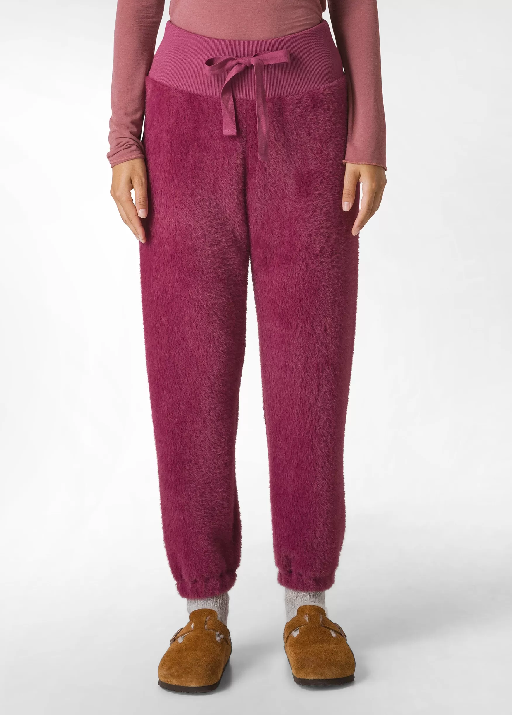 Best DEHA Fluffy Jogger Pants Purple Vinaccia