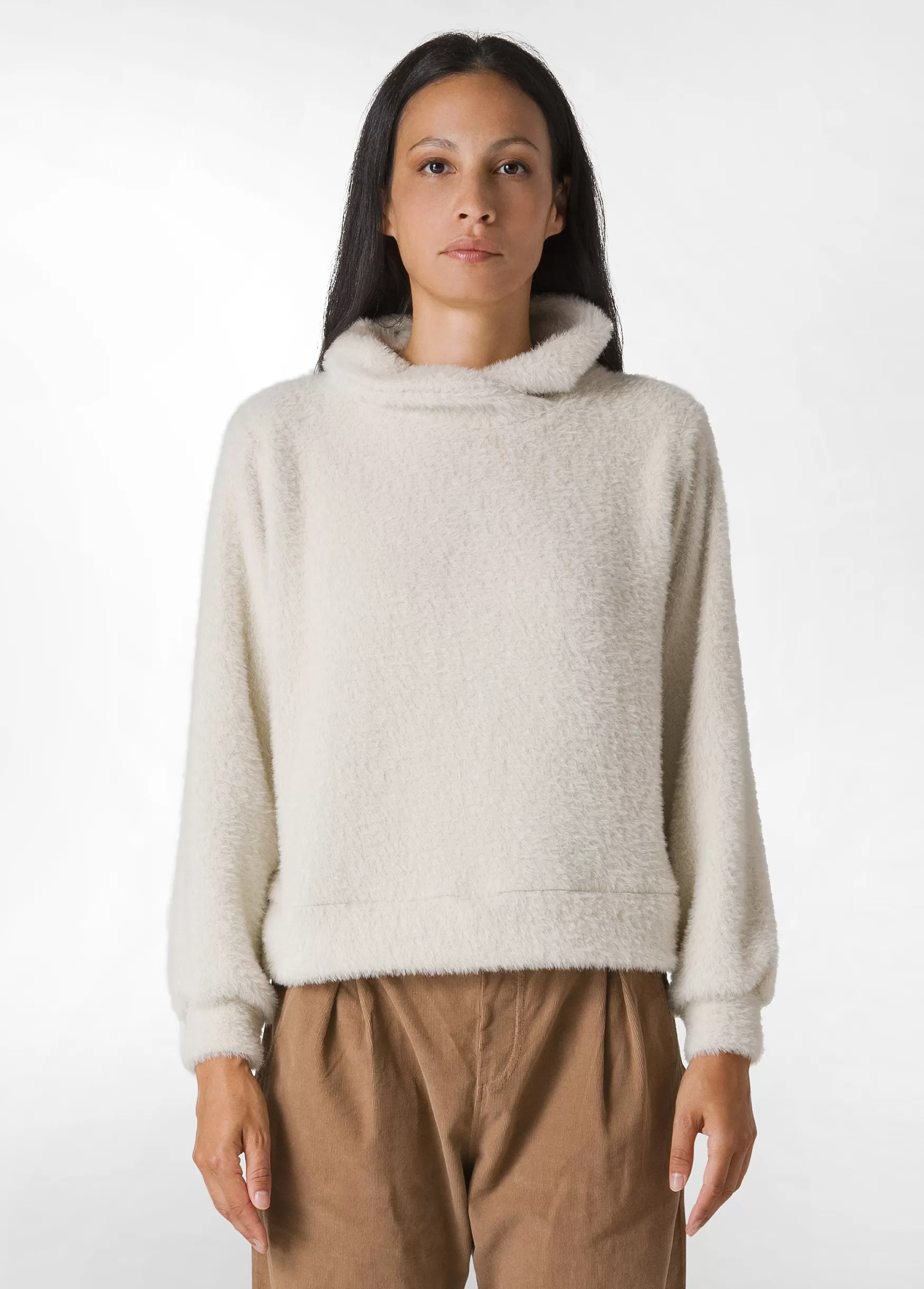 Flash Sale DEHA Fluffy Sweatshirt White Milk White