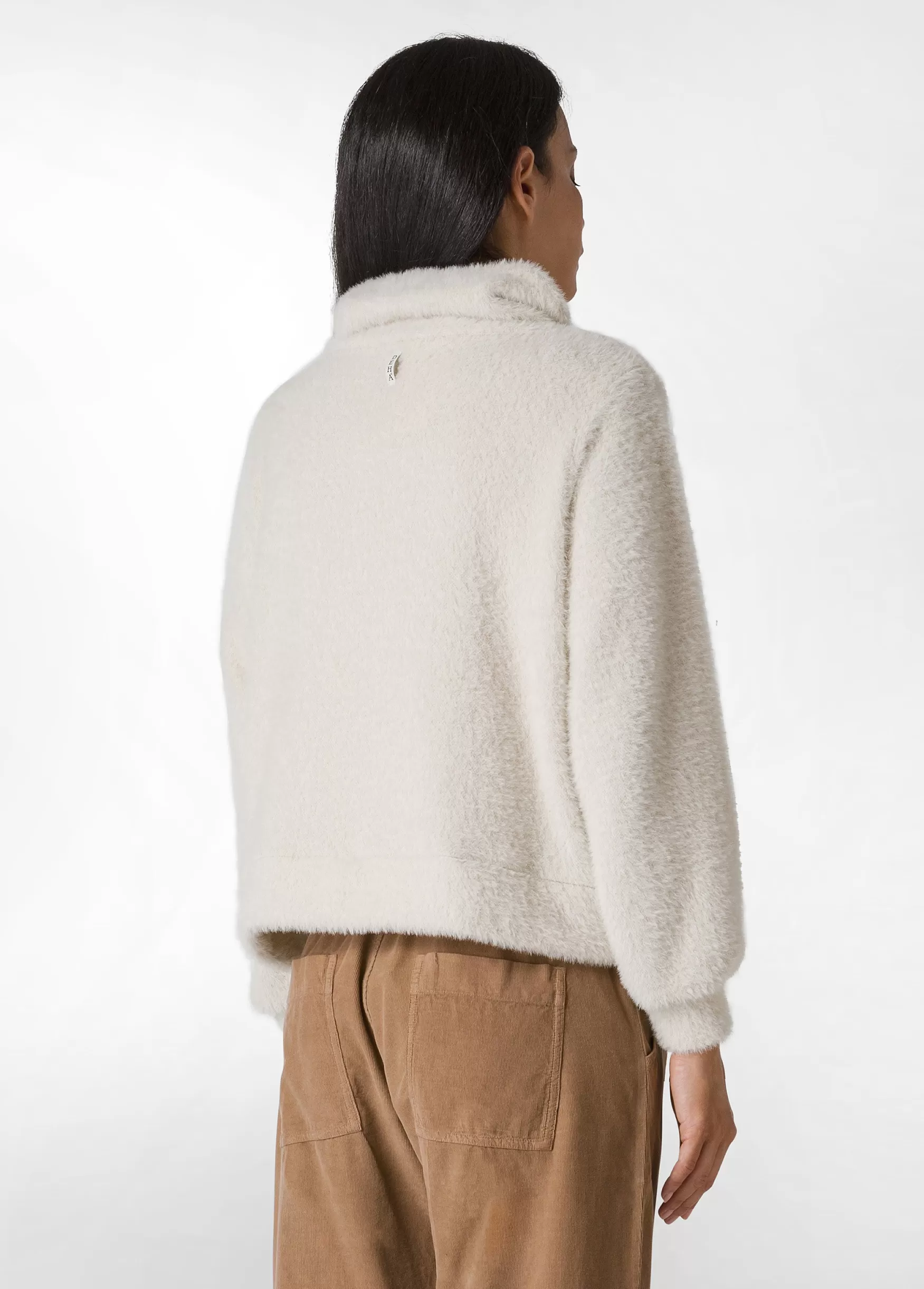 Flash Sale DEHA Fluffy Sweatshirt White Milk White