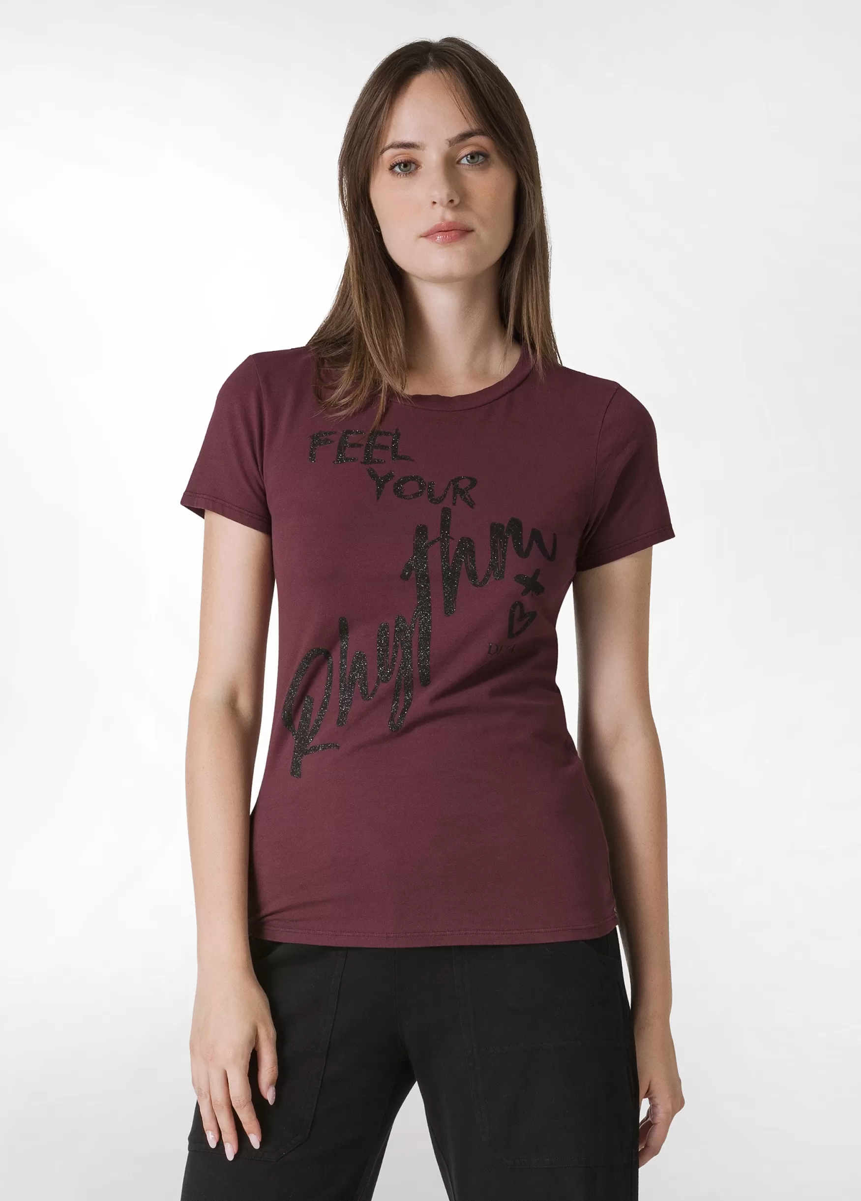 Discount DEHA Graphic Stretch T-Shirt Red Tibetan Red