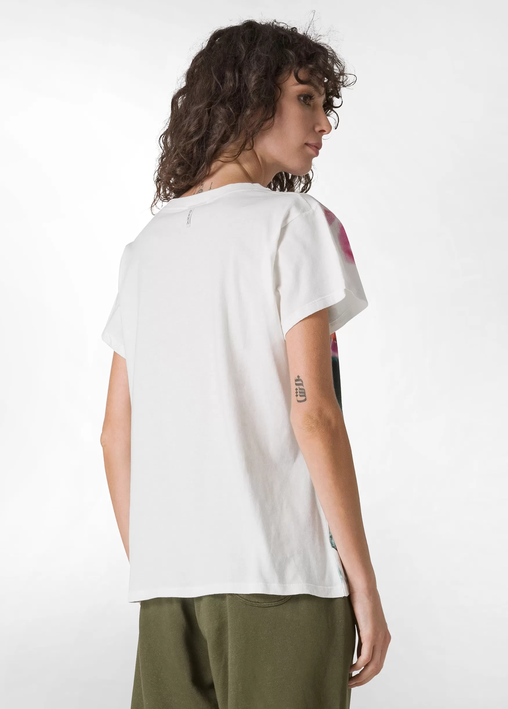 Sale DEHA Graphic T-Shirt White Milk White