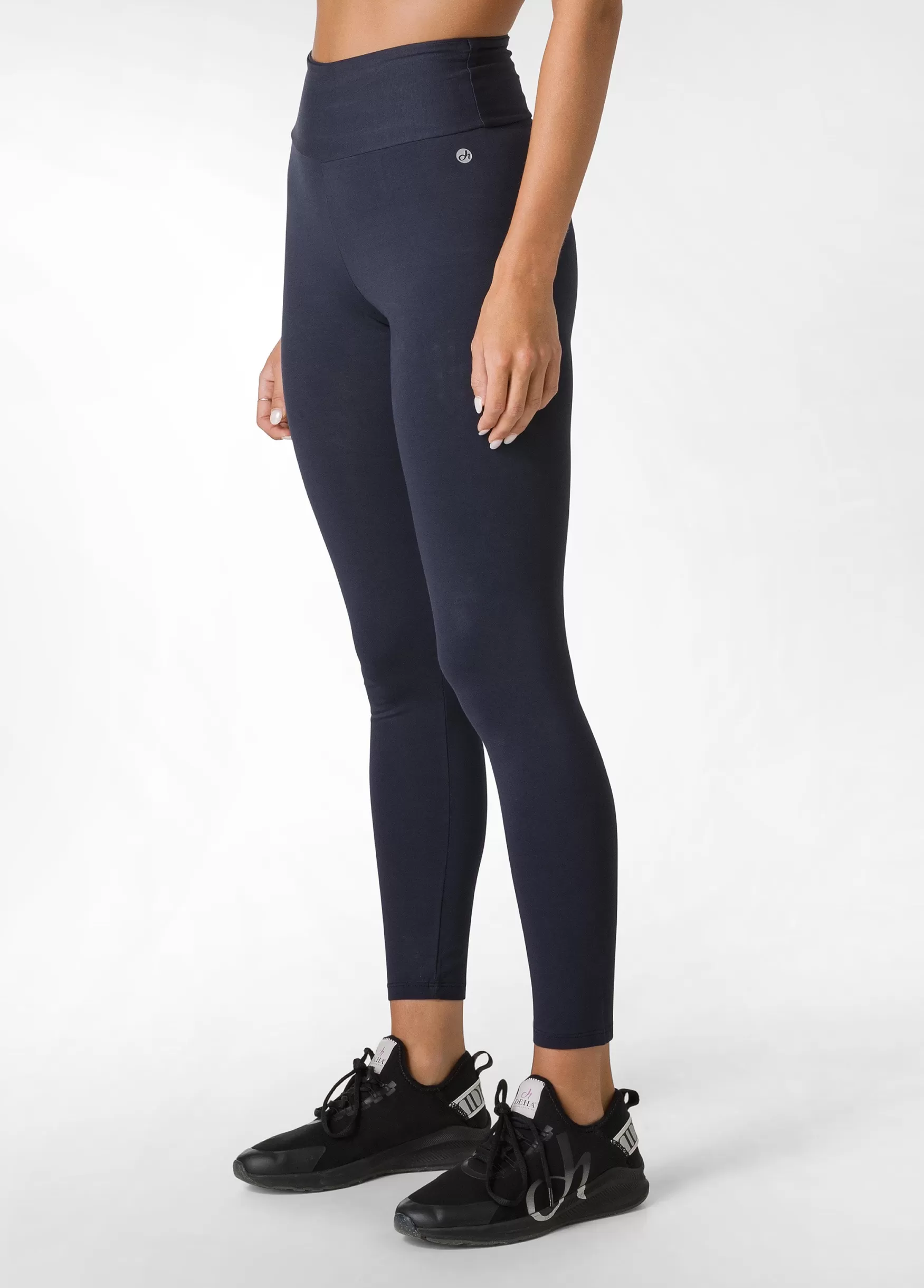 Shop DEHA High Waist Leggings Blue Blue Night