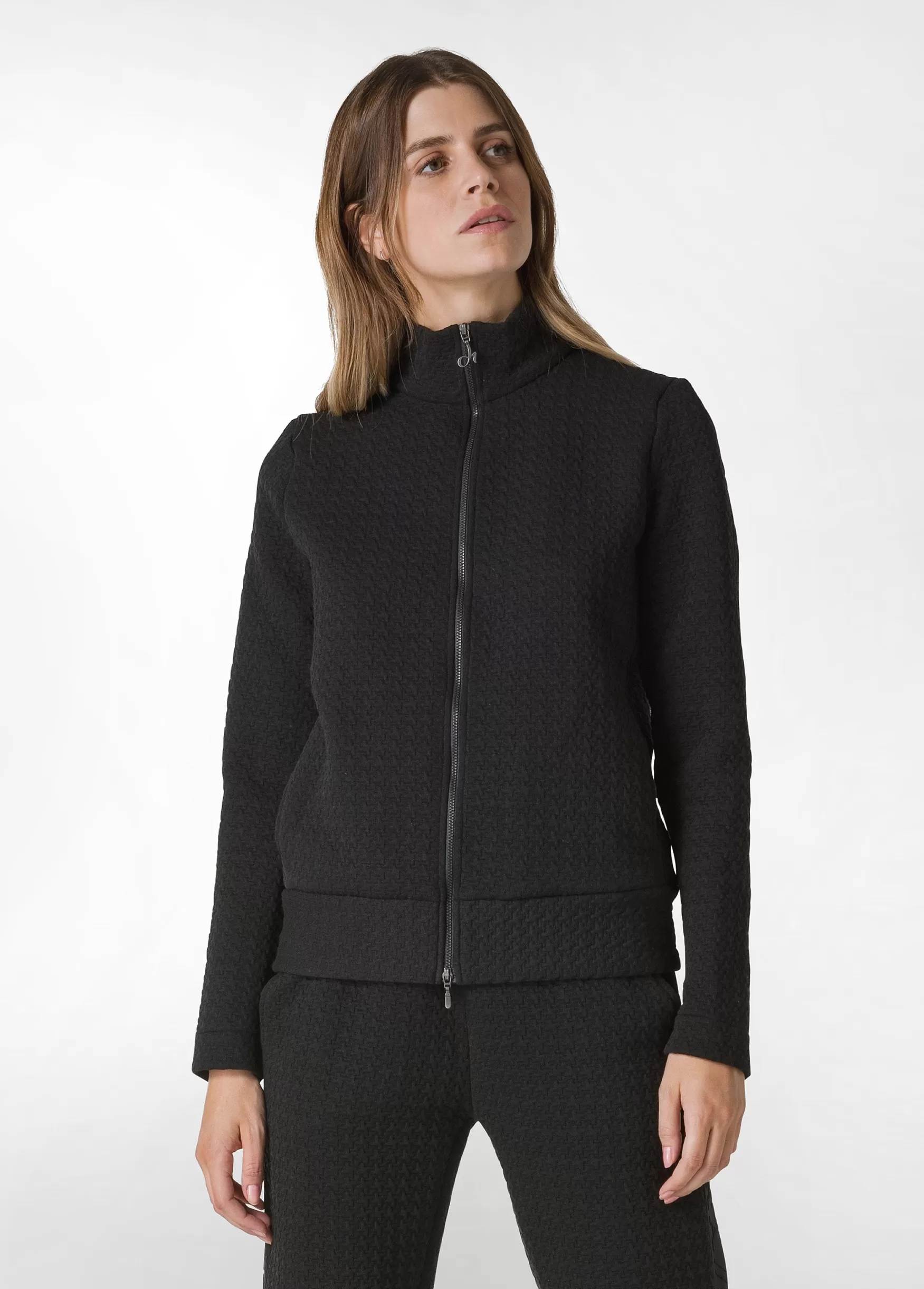 Hot DEHA Houndstooth Jacket Black