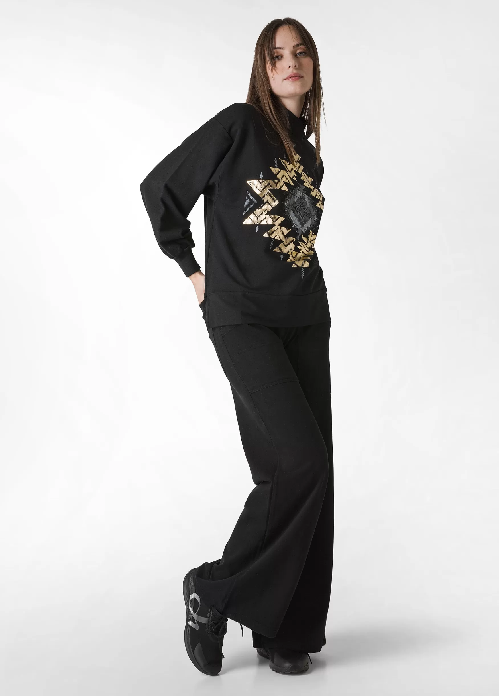 Hot DEHA Jersey Magnum Pants Black