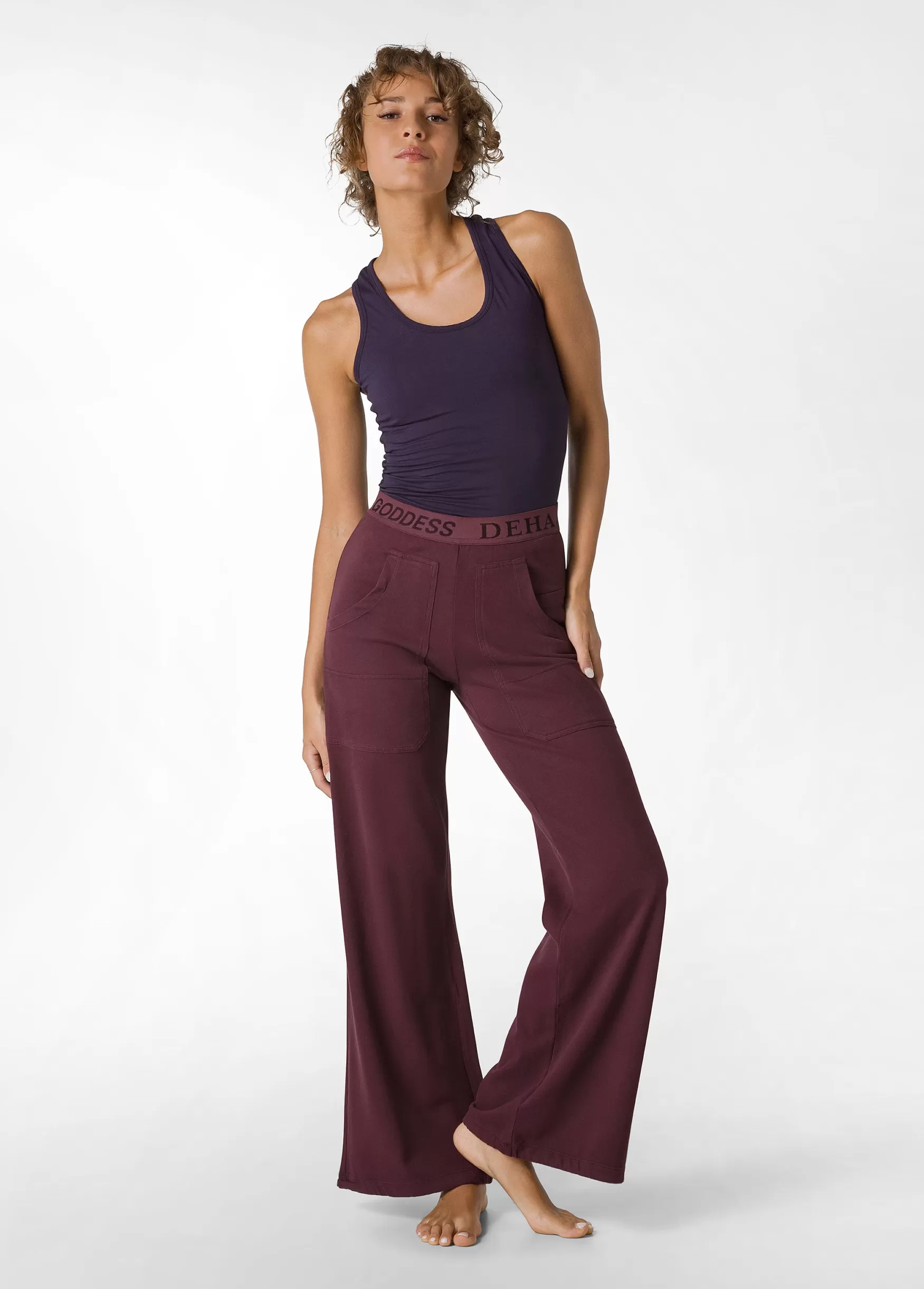 Online DEHA Jersey Magnum Pants Red Tibetan Red