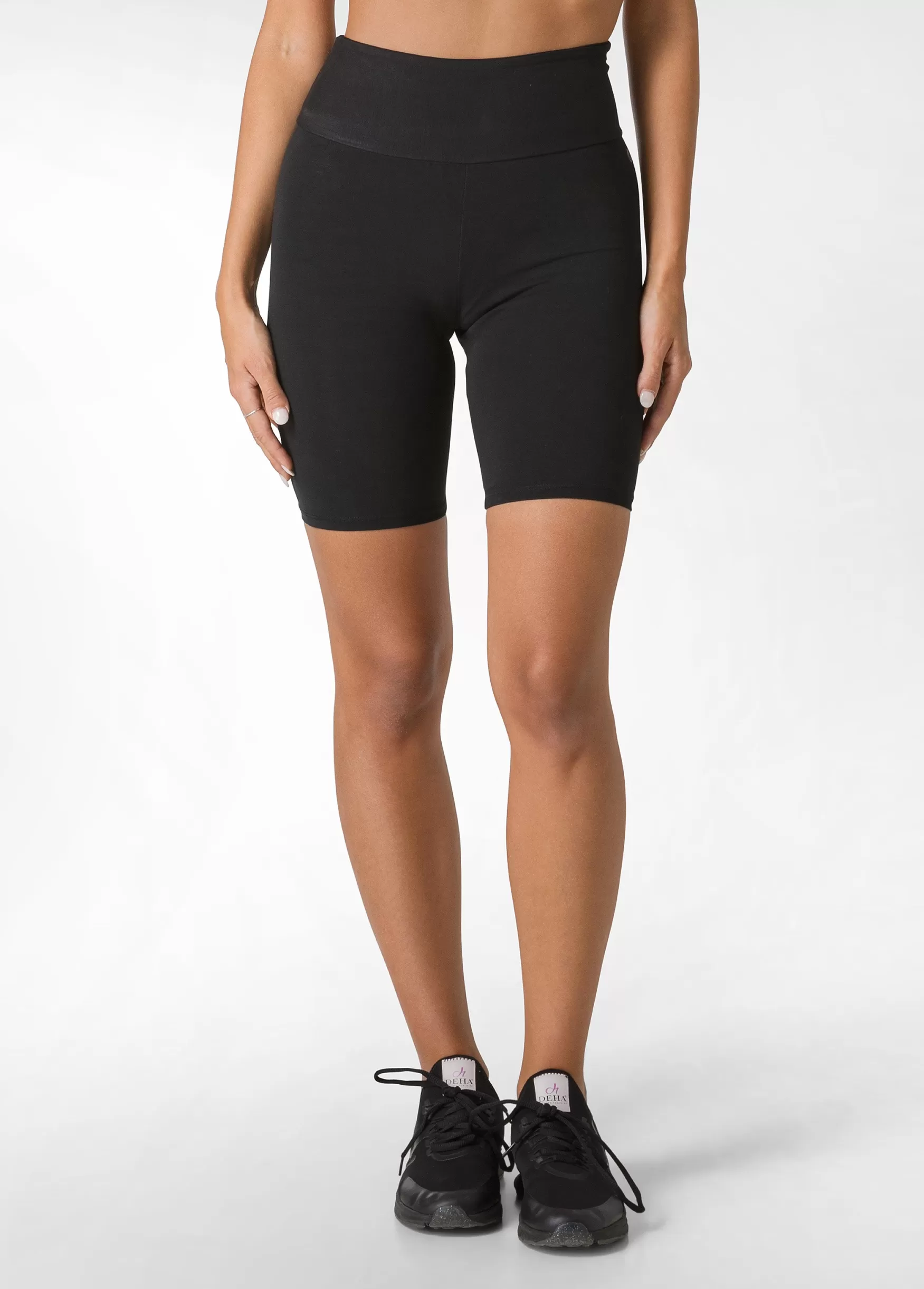 Best Sale DEHA Jersey Stretch Biker Shorts Black