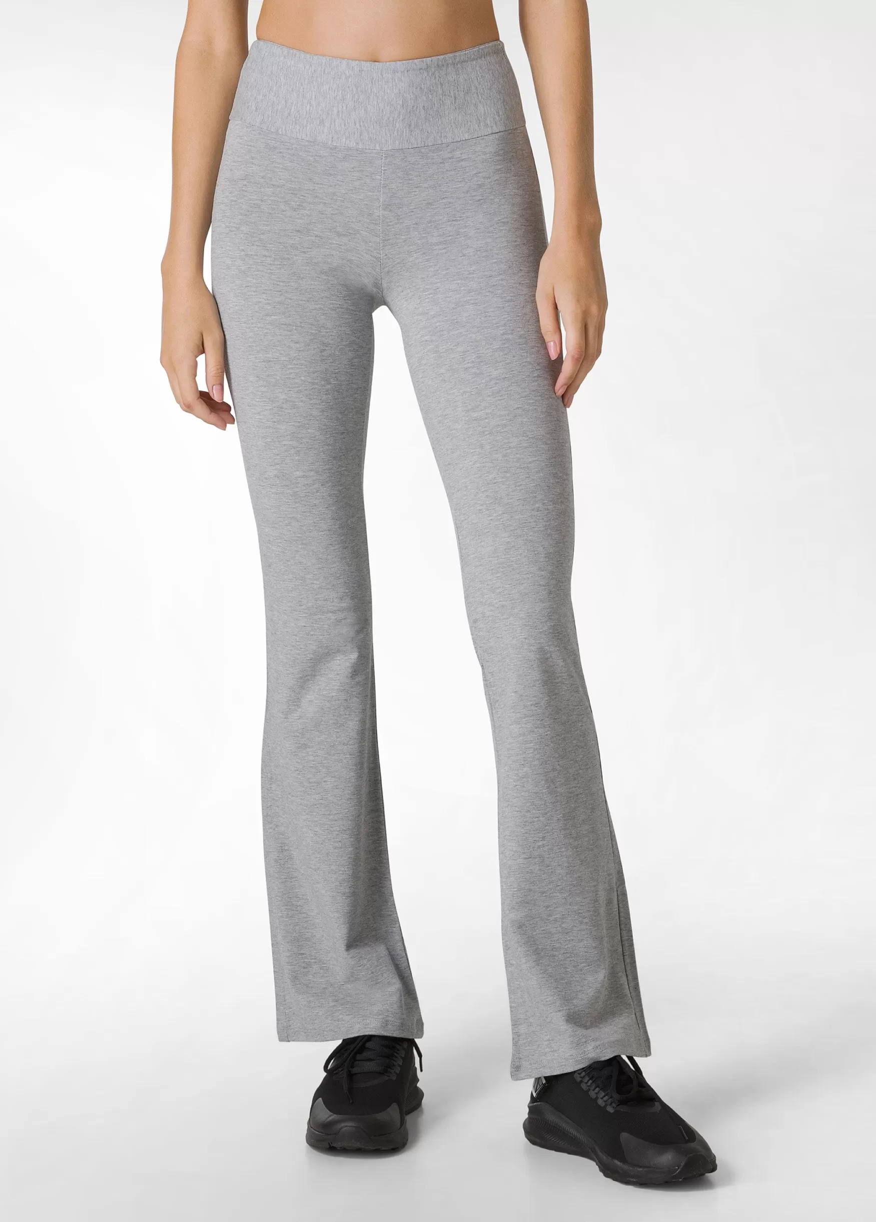 Store DEHA Jersey Stretch Jazz Pants Grey Grey Melange