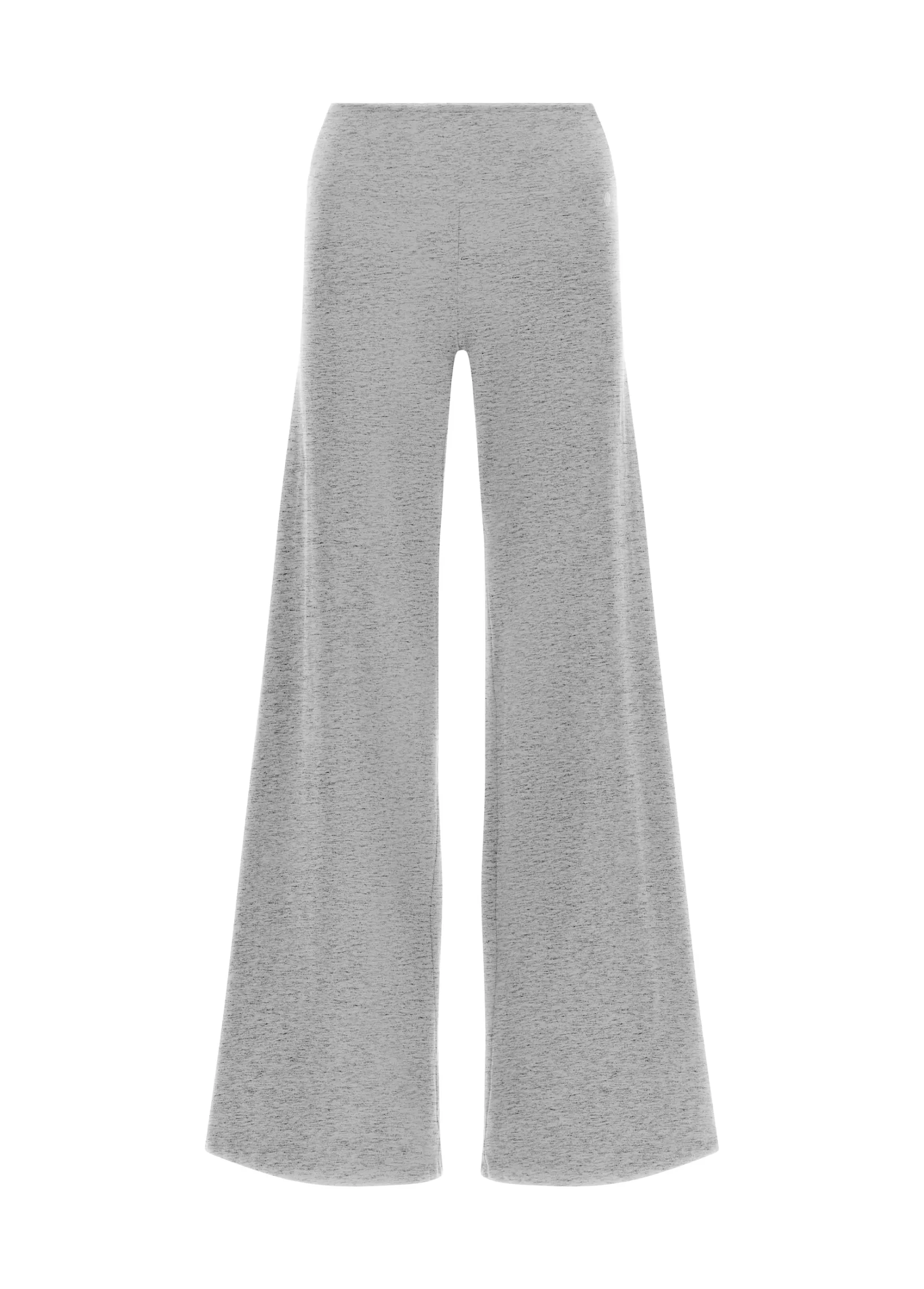 Cheap DEHA Jersey Wide Leg Pants Grey Grey Melange