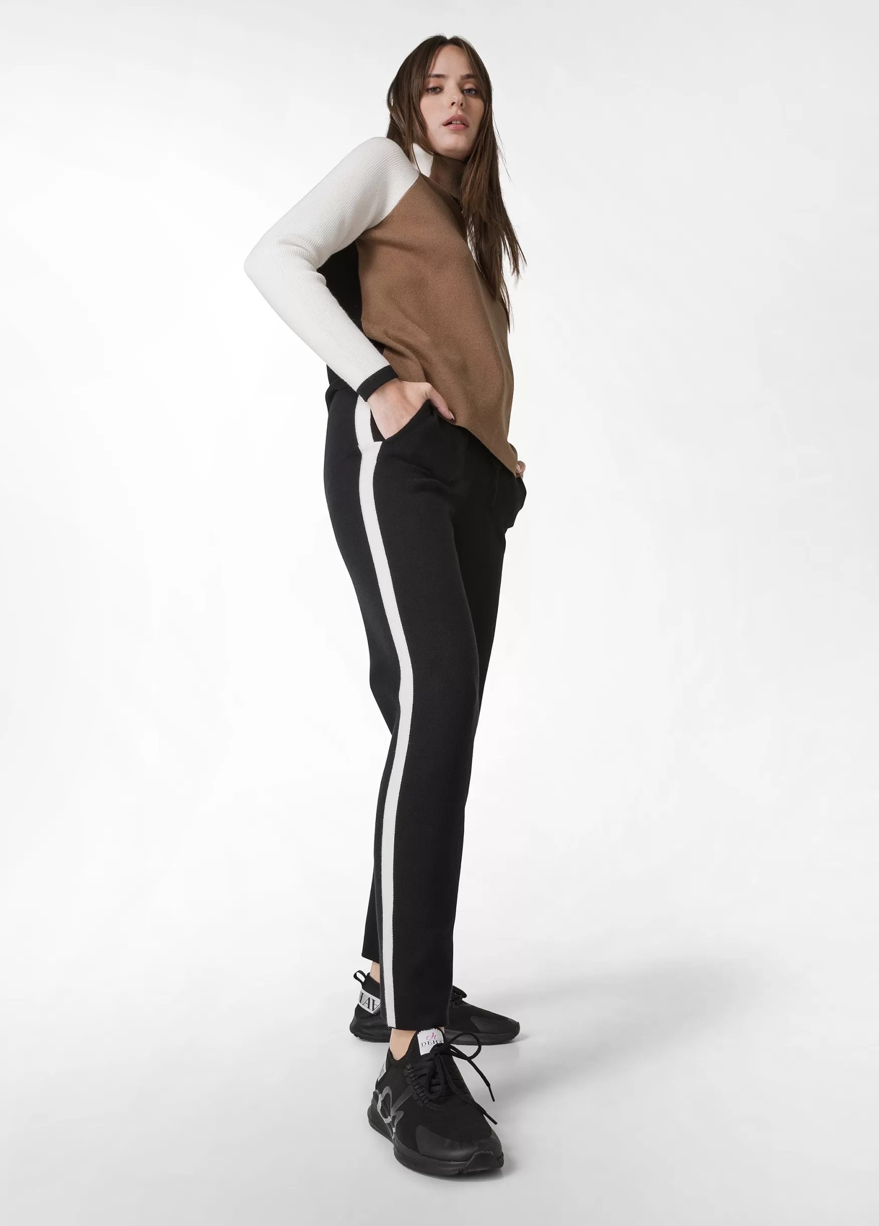 Sale DEHA Knitted Pants Black