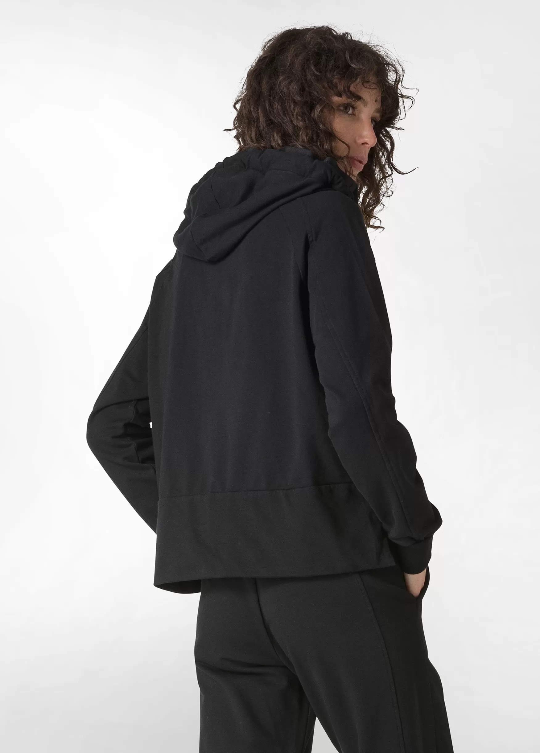 Flash Sale DEHA Logo Taping Full Zip Hoodie Black