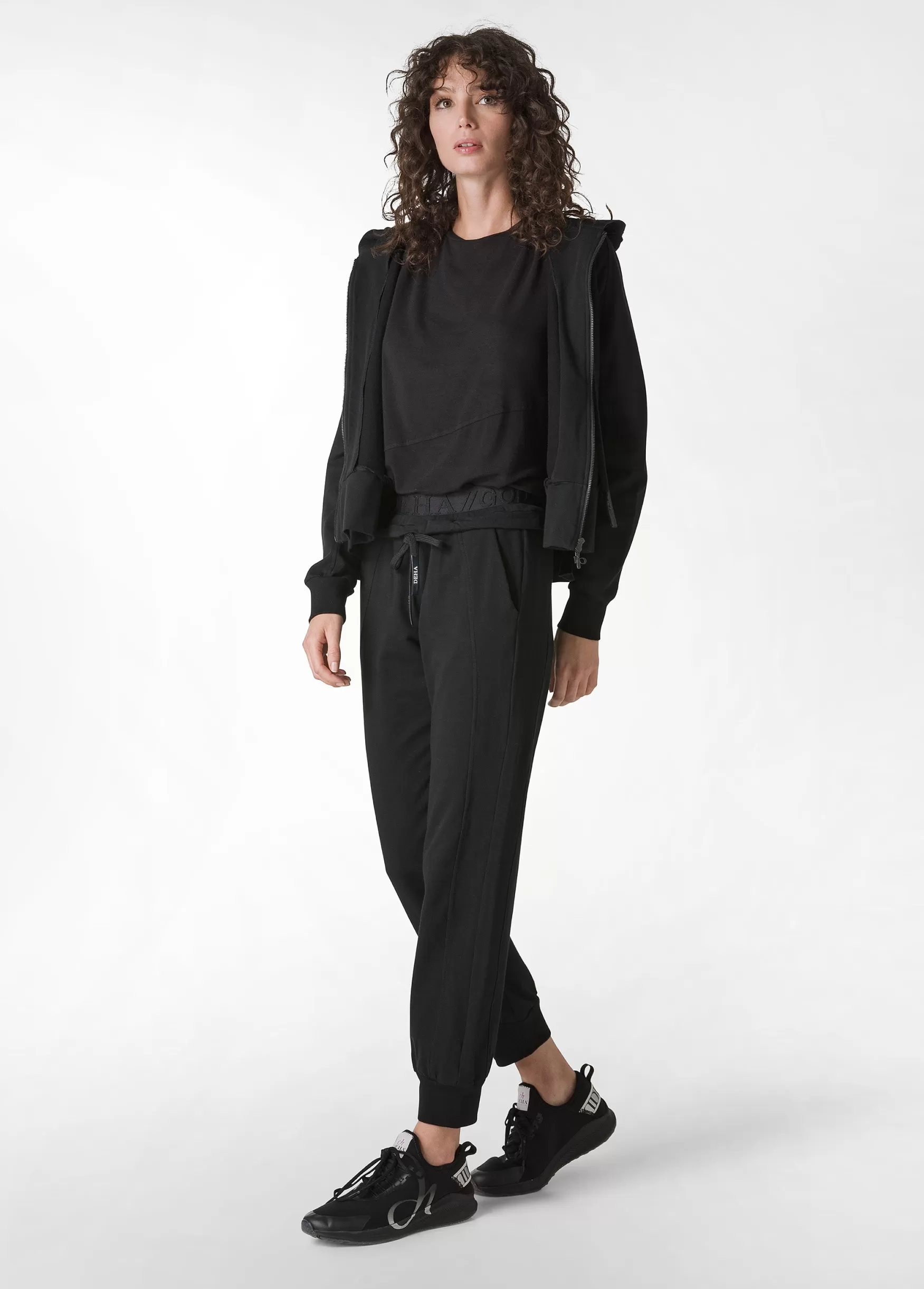 Best Sale DEHA Logo Taping Jogger Pants Black