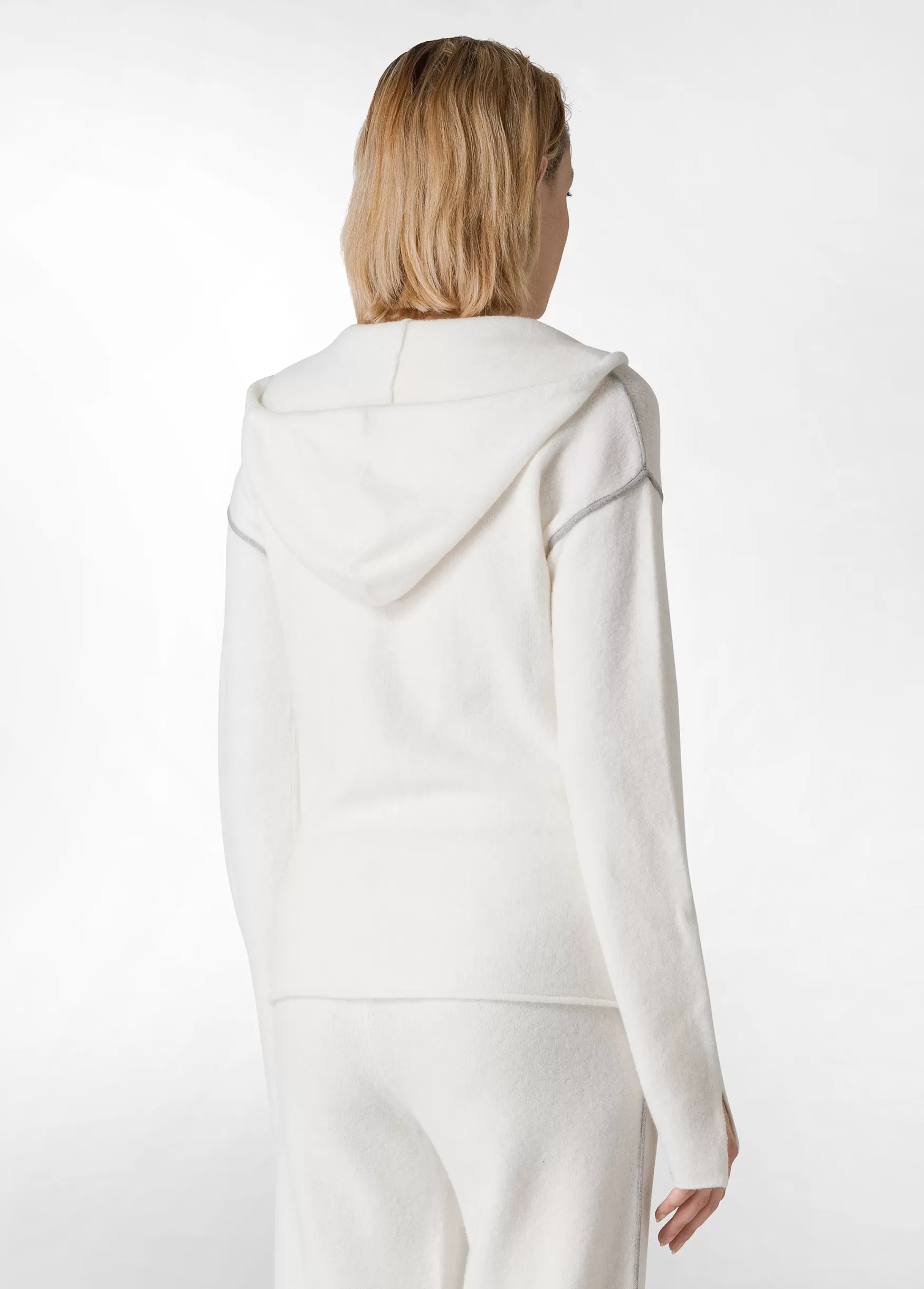 Shop DEHA Lounge Full Zip Cardigan White Milk White