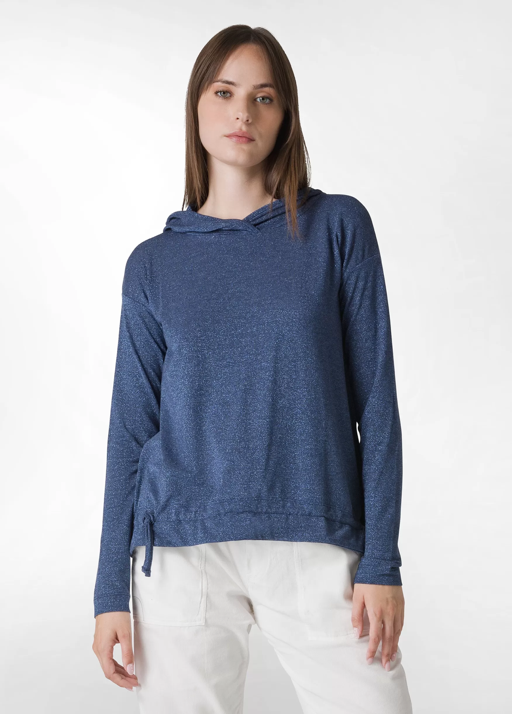 Best DEHA Lurex Blouse E Blu