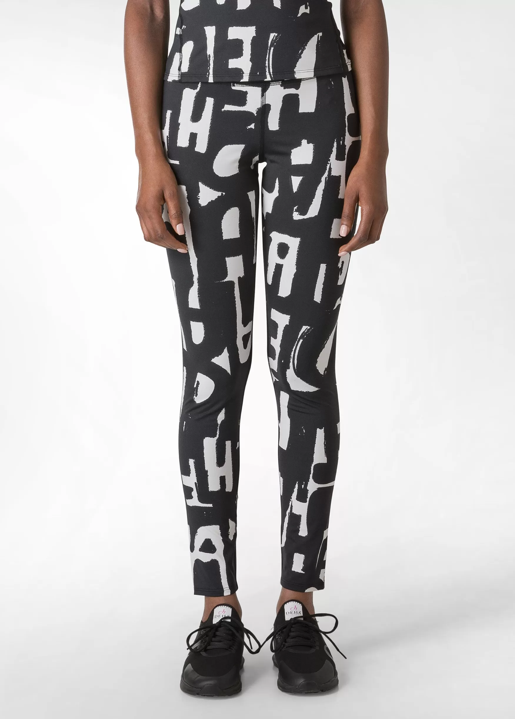 Flash Sale DEHA Microfibre Allover Leggings White Milk White