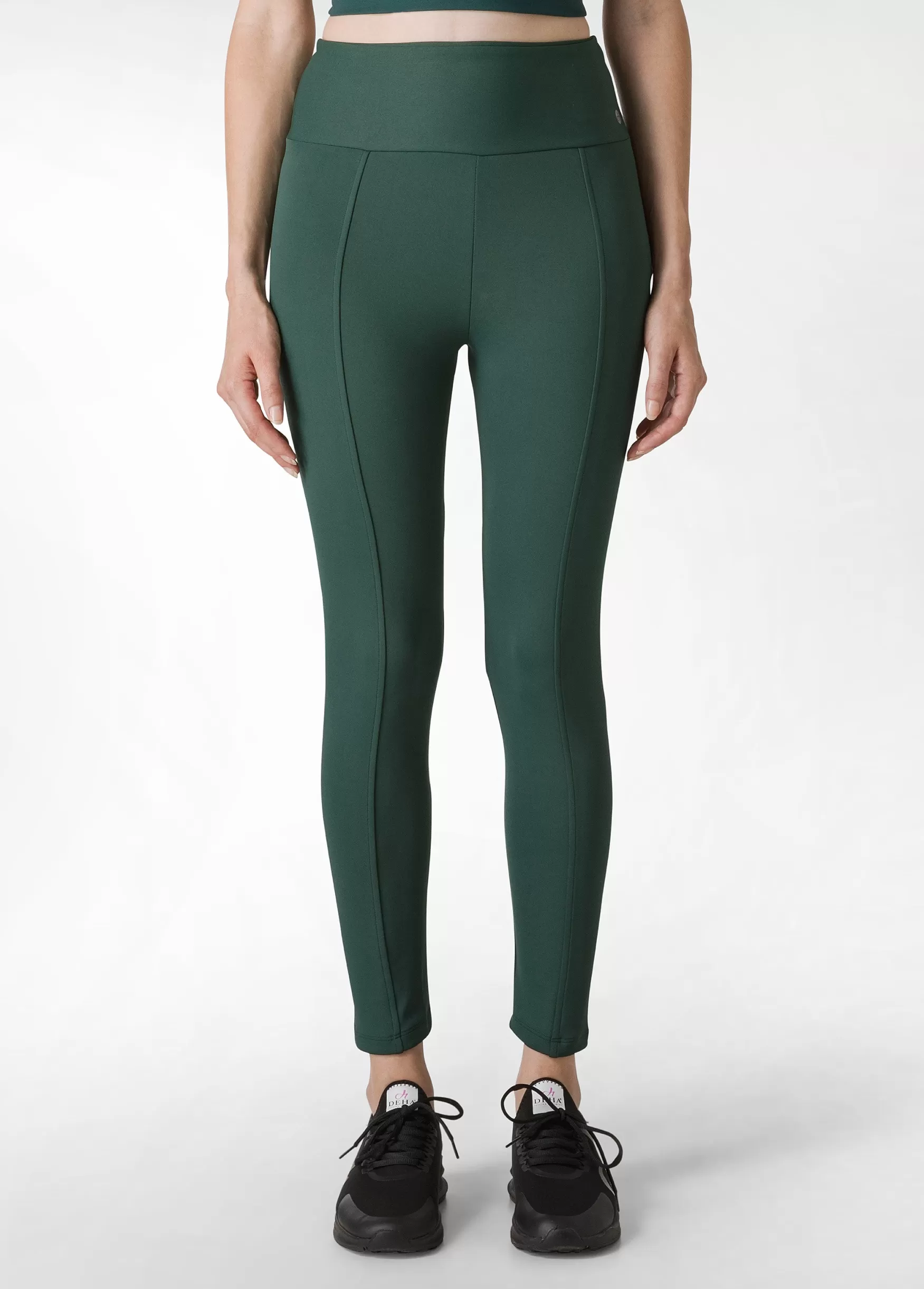 Best Sale DEHA Microfibre Heavy Leggings Green Forest Green