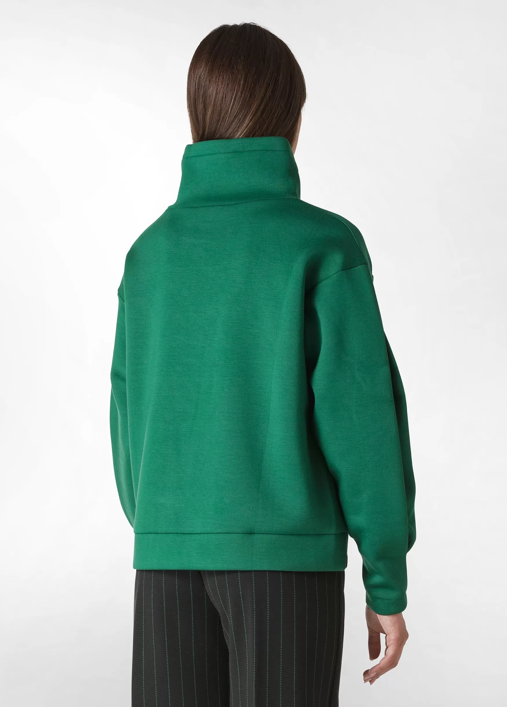 Cheap DEHA Scuba High Neck Sweatshirt Green Grass Green
