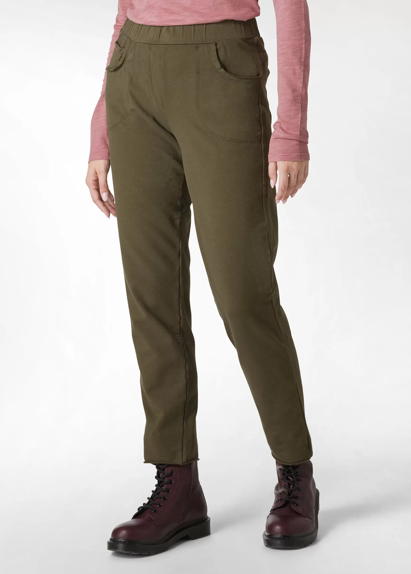 Discount DEHA Slim Fit Pants Green Olive Green